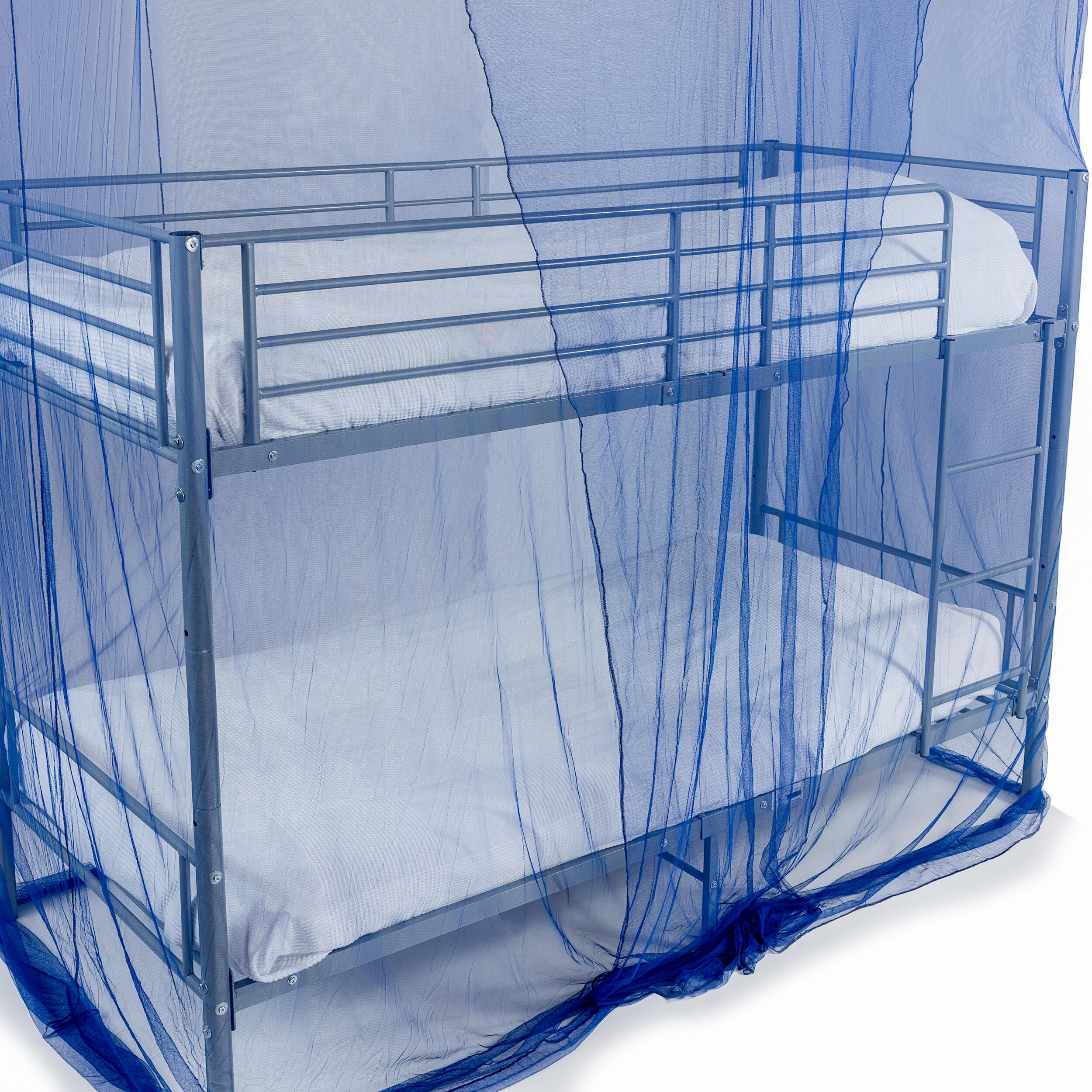 Deconet klamboe - STACK - L200x B100x H270cm BLAUW- stapelbed/ hoogslaper 7/7