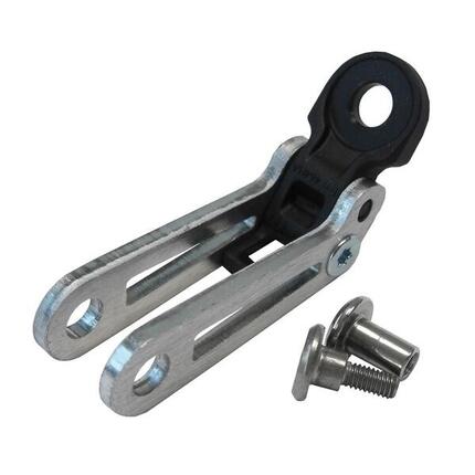 Busch & Müller Scheinwerfer-Halter Alu silber für Gabelmontage