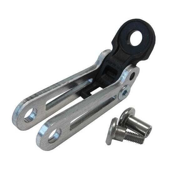 Busch & Müller Scheinwerfer-Halter Alu silber für Gabelmontage