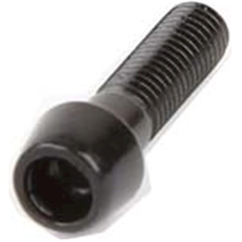 Praxis Turn Stem Bolts, Black — 6 Pack.