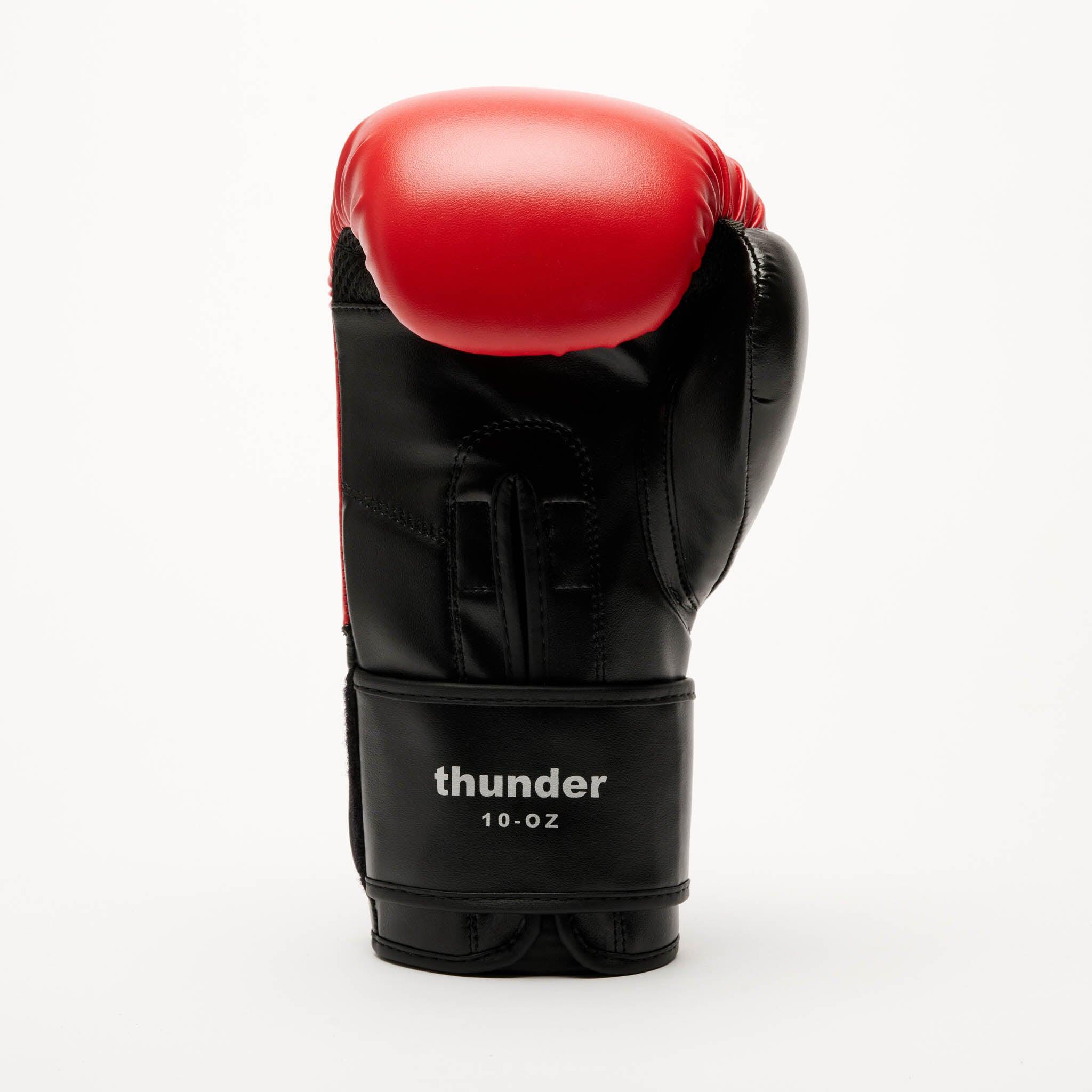Leone1947 Luvas de Boxe Thunder 10 oz Vermelho 7/7