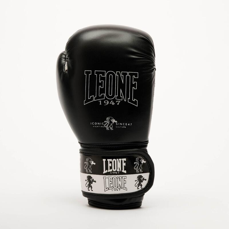Manusi de Box Leone Iconic Junior Negre