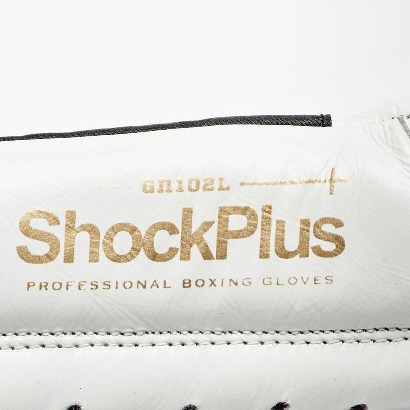 Manusi de Box Leone-Shock Plus-Albe