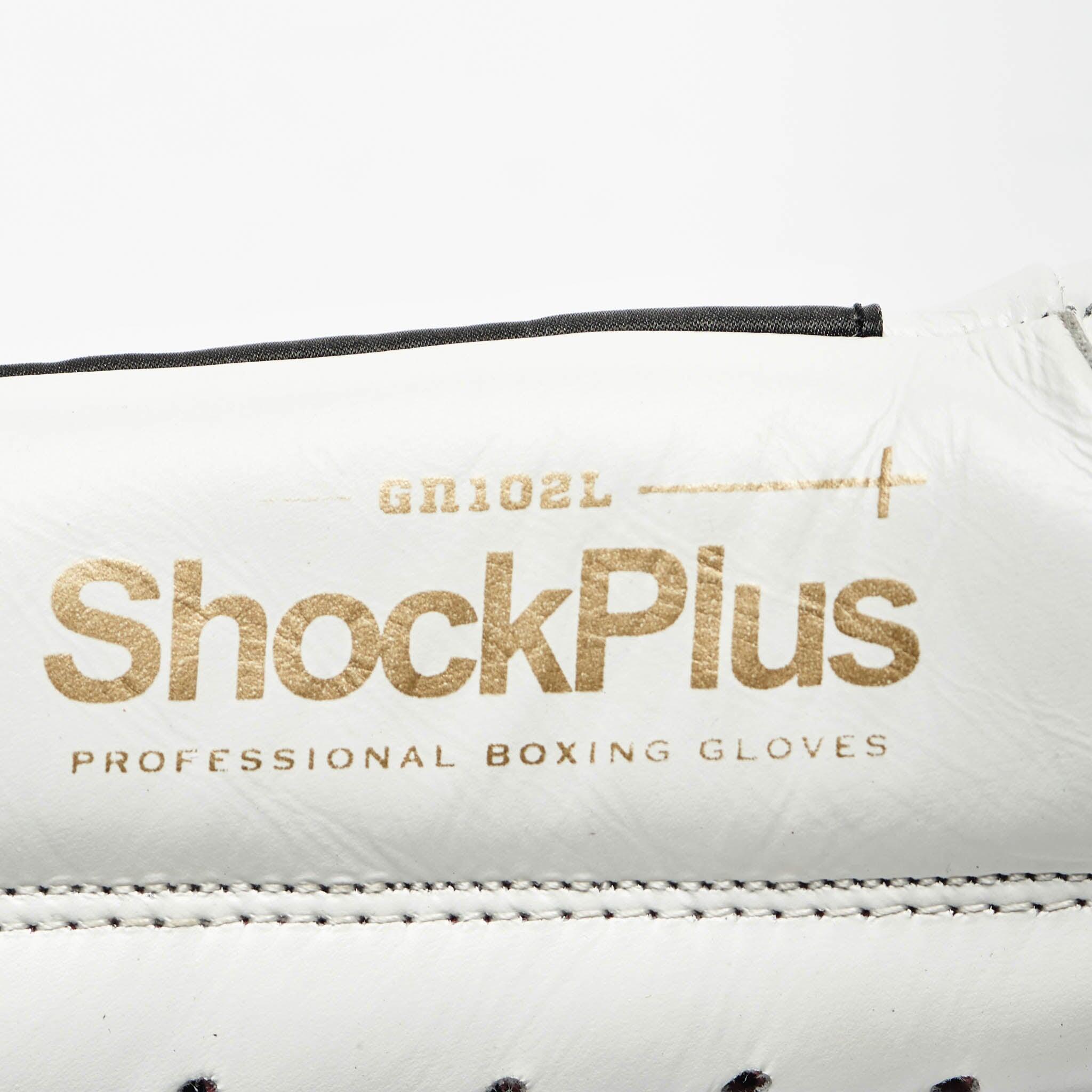 Luvas de boxe SHOCK PLUS branco 10 oz 6/7