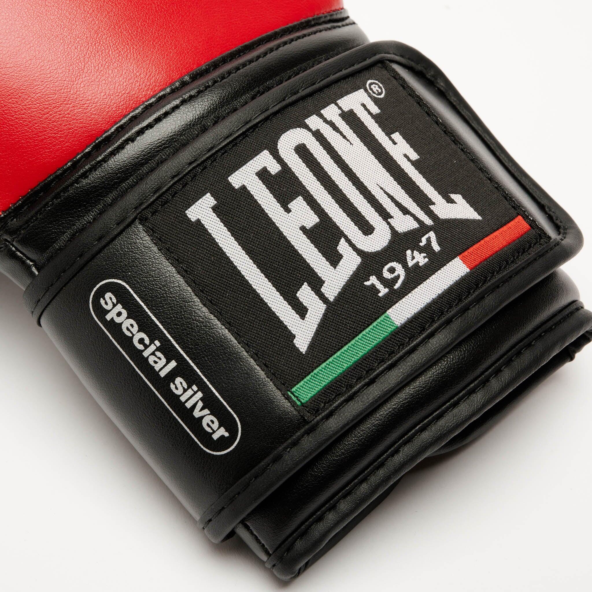 Leone1947 Luvas de Boxe Thunder 10 oz Vermelho 4/7