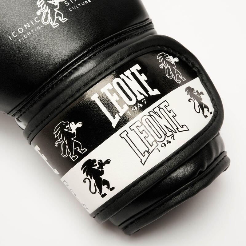 Manusi de Box Leone Iconic Junior Negre