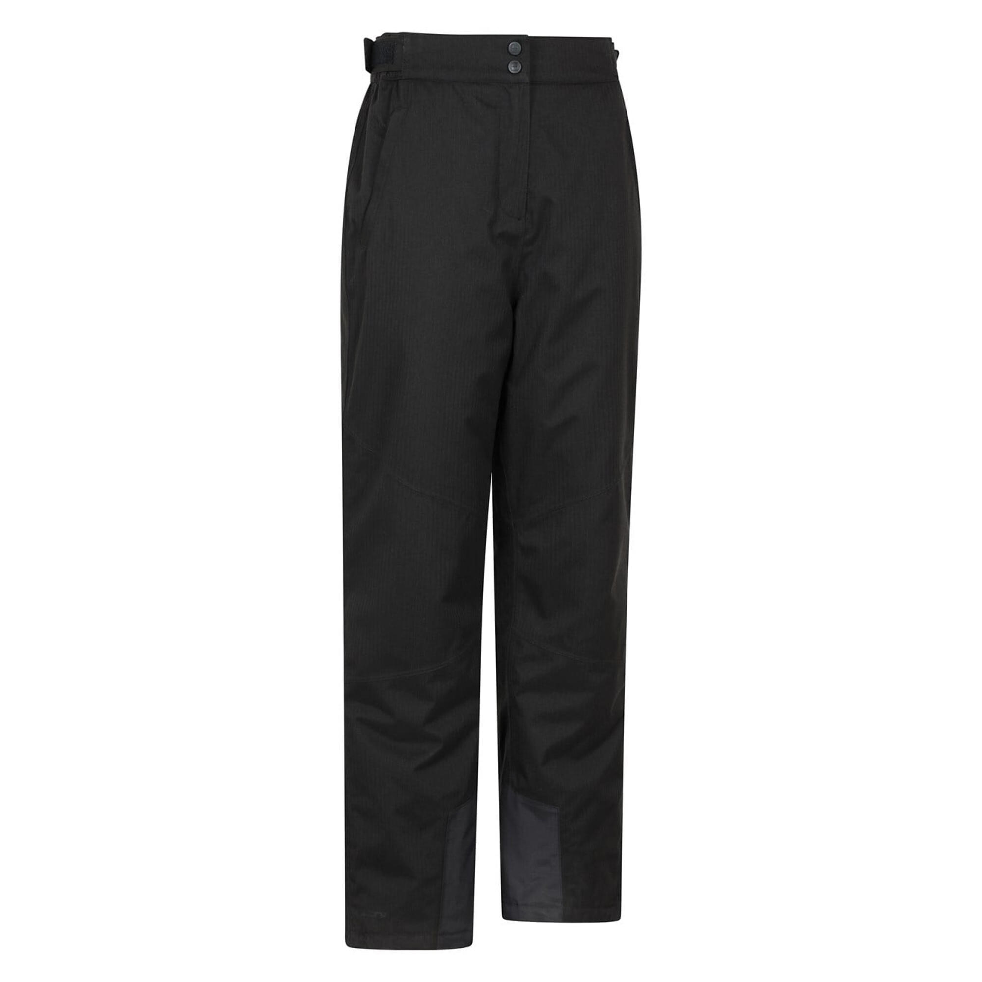 Donna Pantaloni Da Sci Mountain Warehouse Blizzard II Nero Corvino 4/4