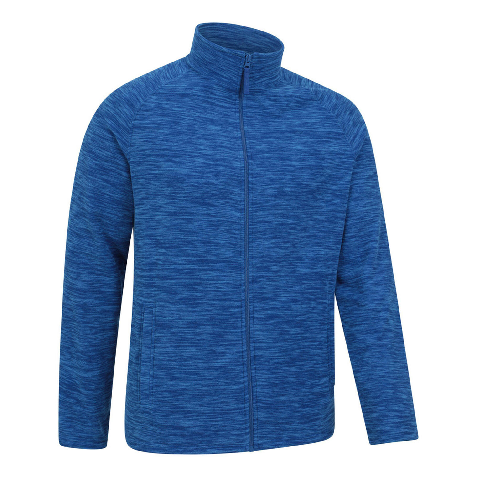 "Snowdon II" Fleecejacke Durchgehender Reißverschluss für Herren Kobaltblau 4/4