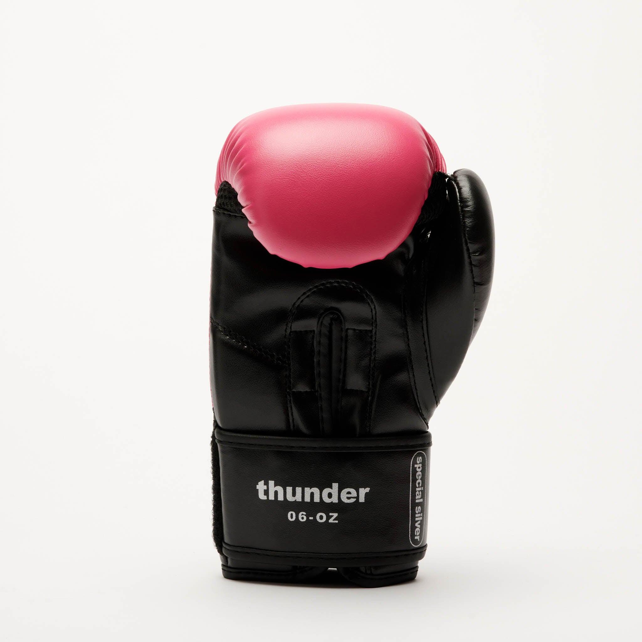 Leone1947 Guantes de boxeo junior THUNDER fucsia 6oz 4/7