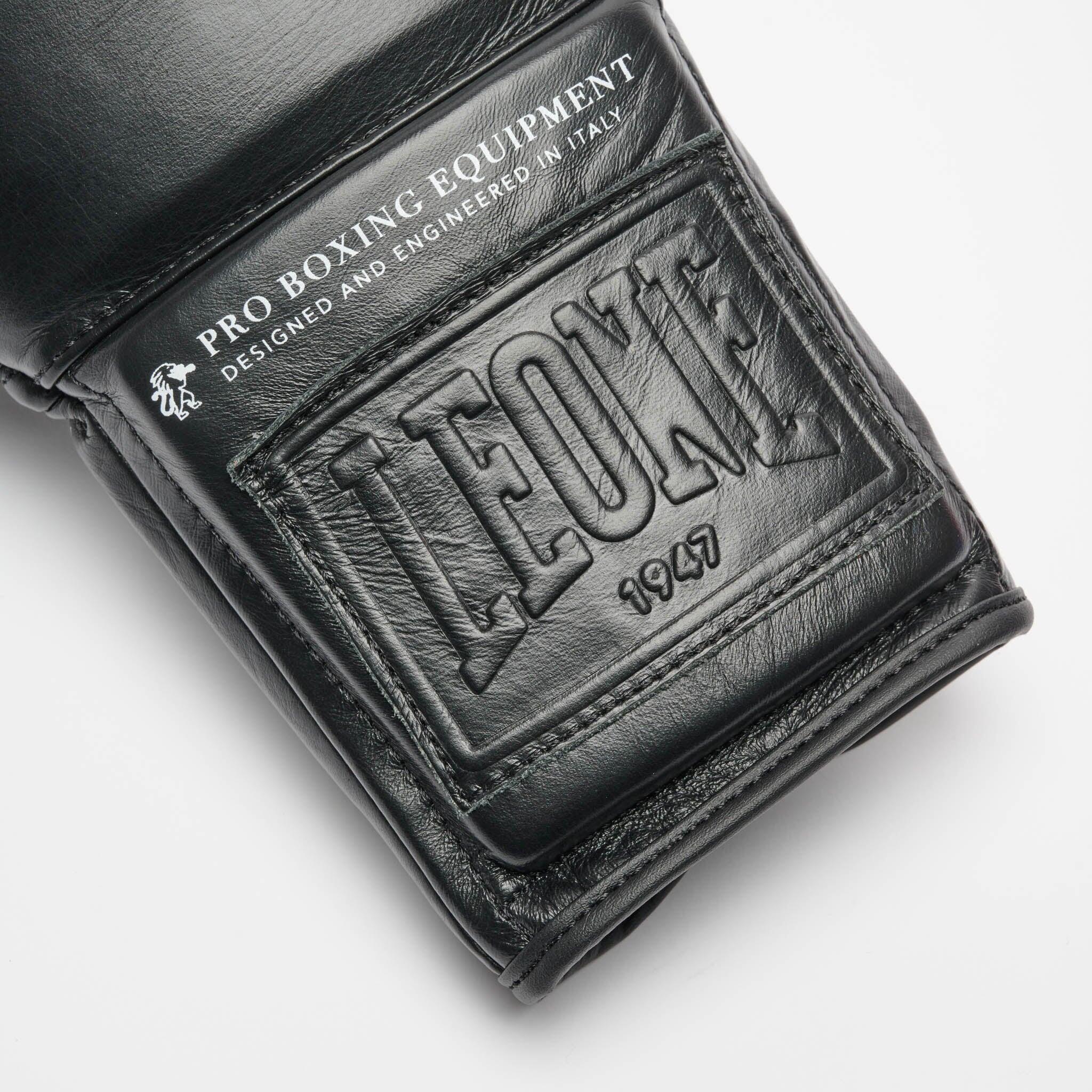Leone1947 THE GREATEST Guantes de Boxeo Cordón Negro 10 oz 6/7
