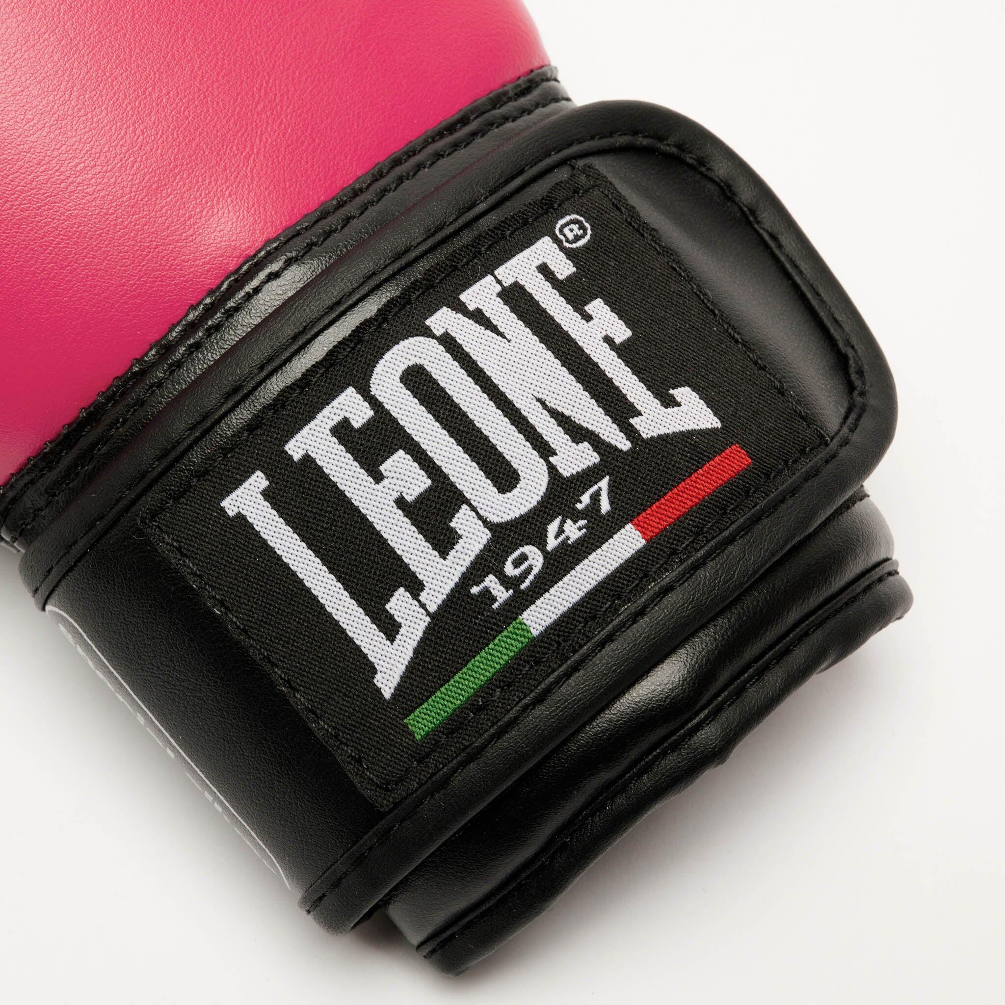 Leone1947 Guantes de boxeo junior THUNDER fucsia 6oz 6/7