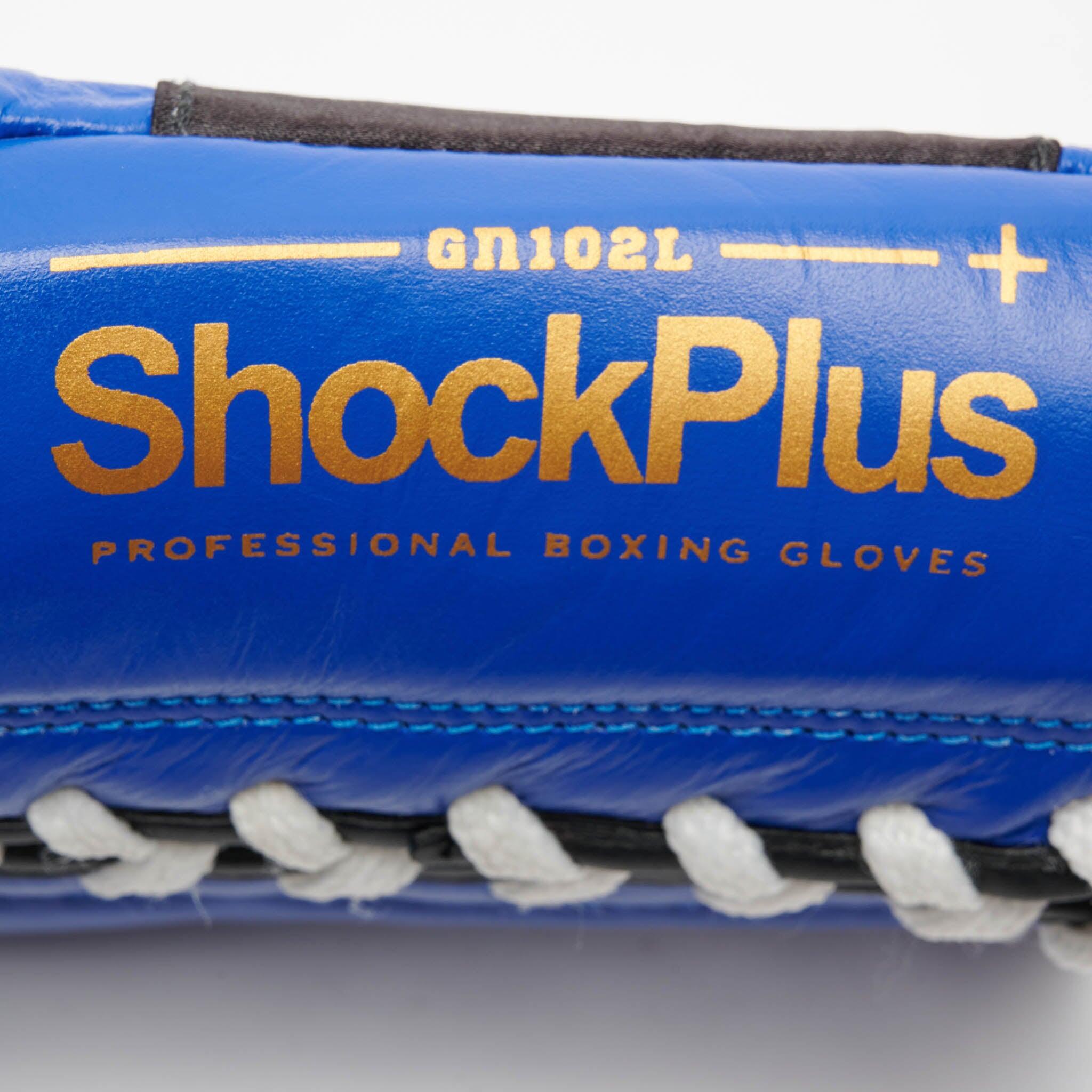Leone1947 Guantes de Boxeo SHOCK PLUS Azul 8 oz 7/7