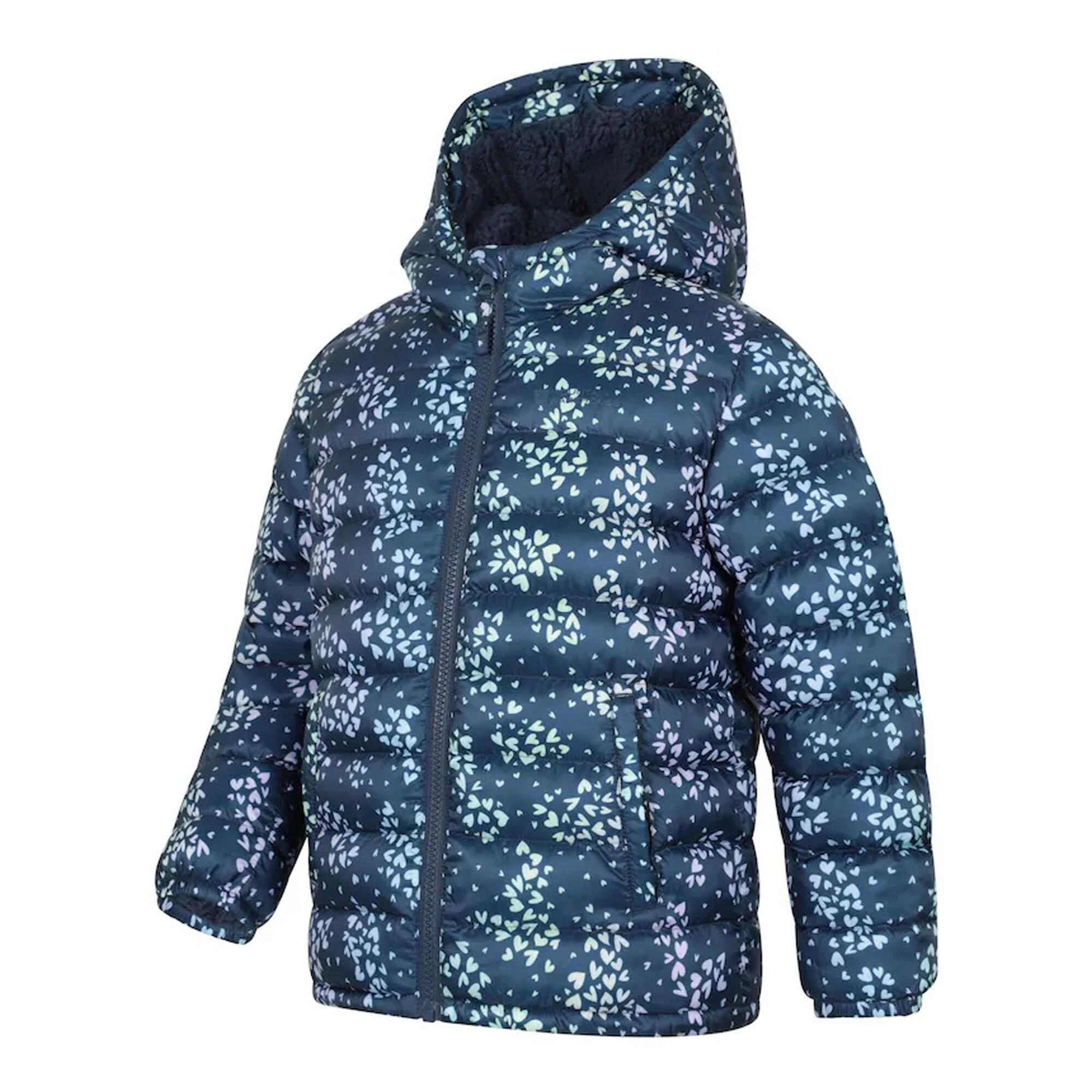 "Seasons" Steppjacke für Kinder Dunkelblau 3/4