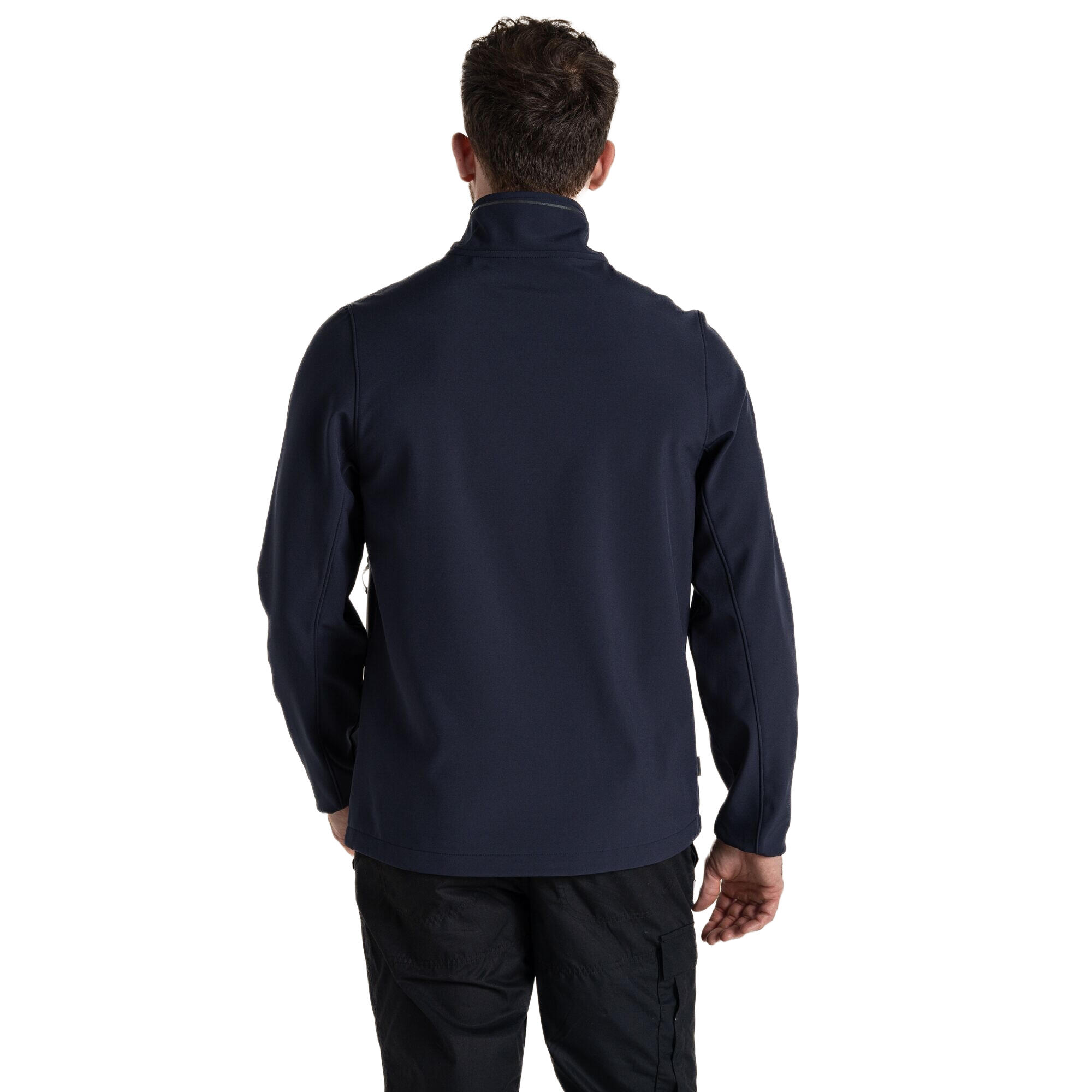 Expert Basecamp Soft Shell Jas voor heren (Donkere marine) 4/5