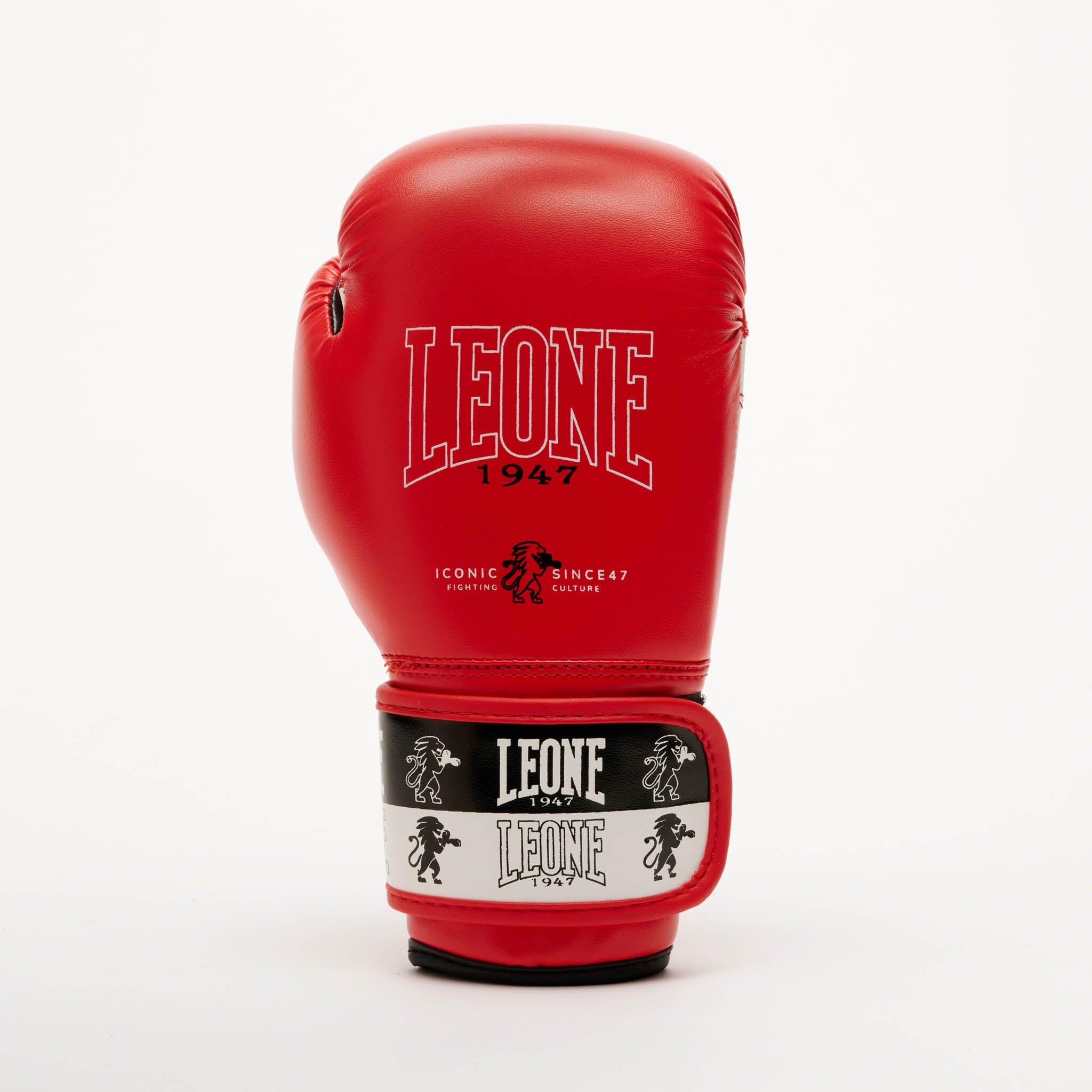 Guantes de boxeo infantiles Leone1947 ICONIC rojos 6 oz 2/7