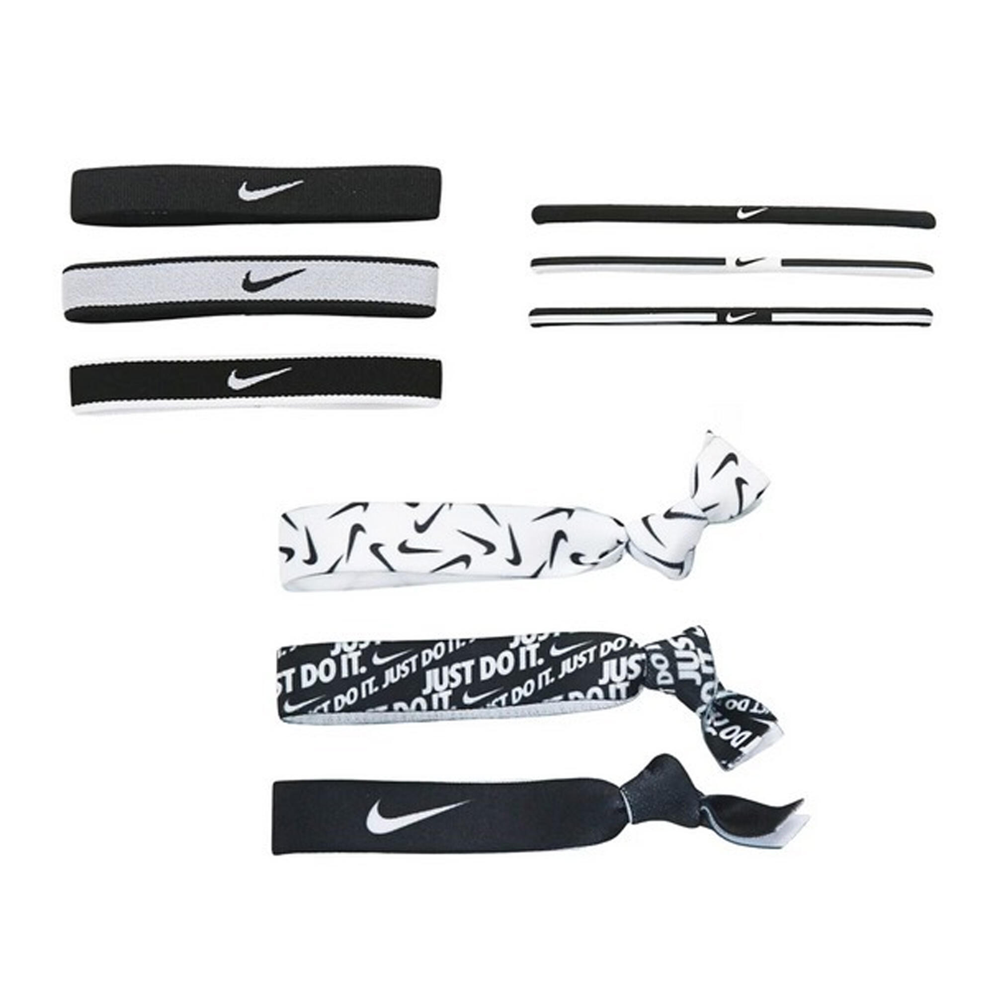 Attaches Pour Cheveux Adulte (Noir / Blanc) 2/4