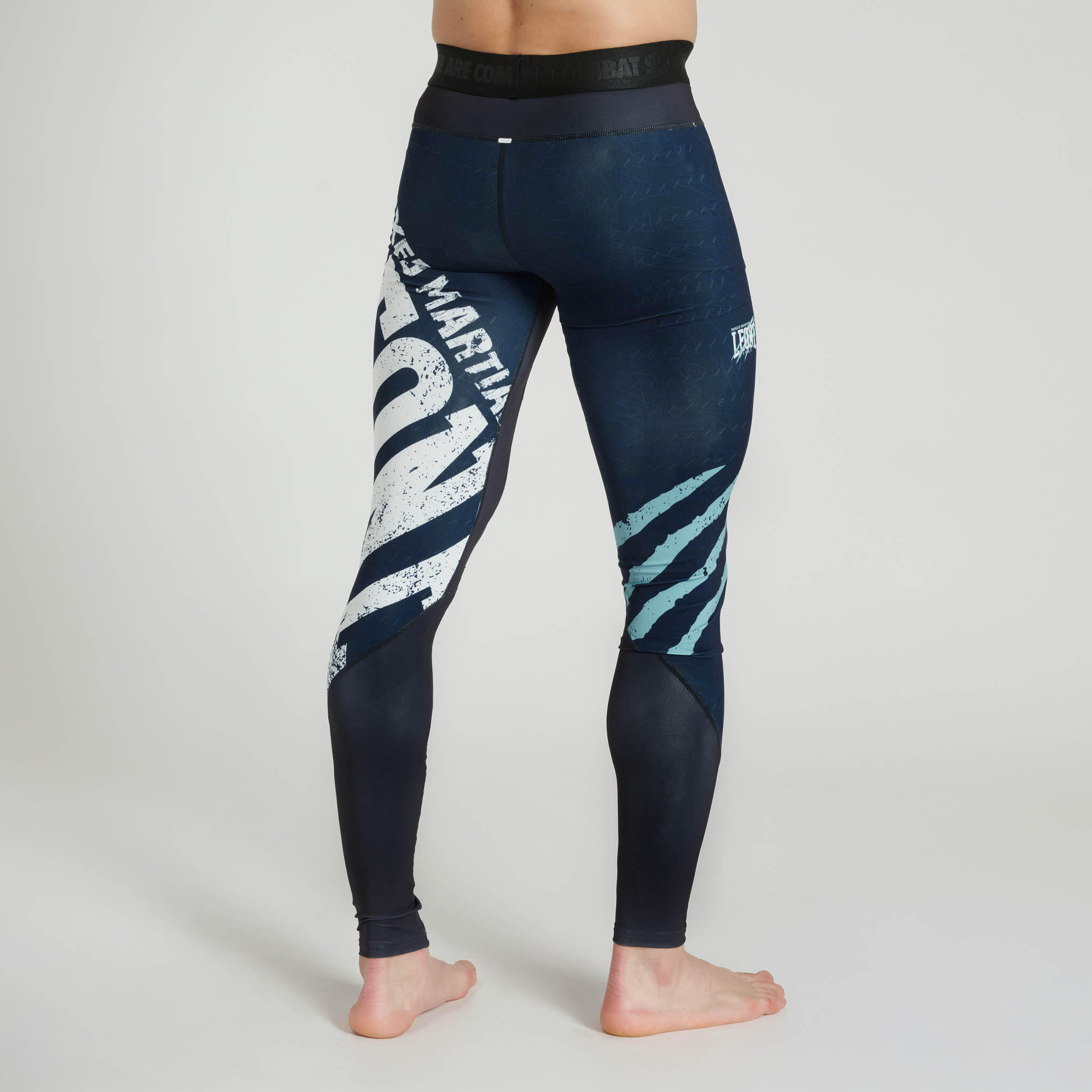 Leone1947 PRIMAL INSTINCT BOLD leggings compressivos azul M 2/3