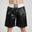Short LEONE de Box Color Block Negru