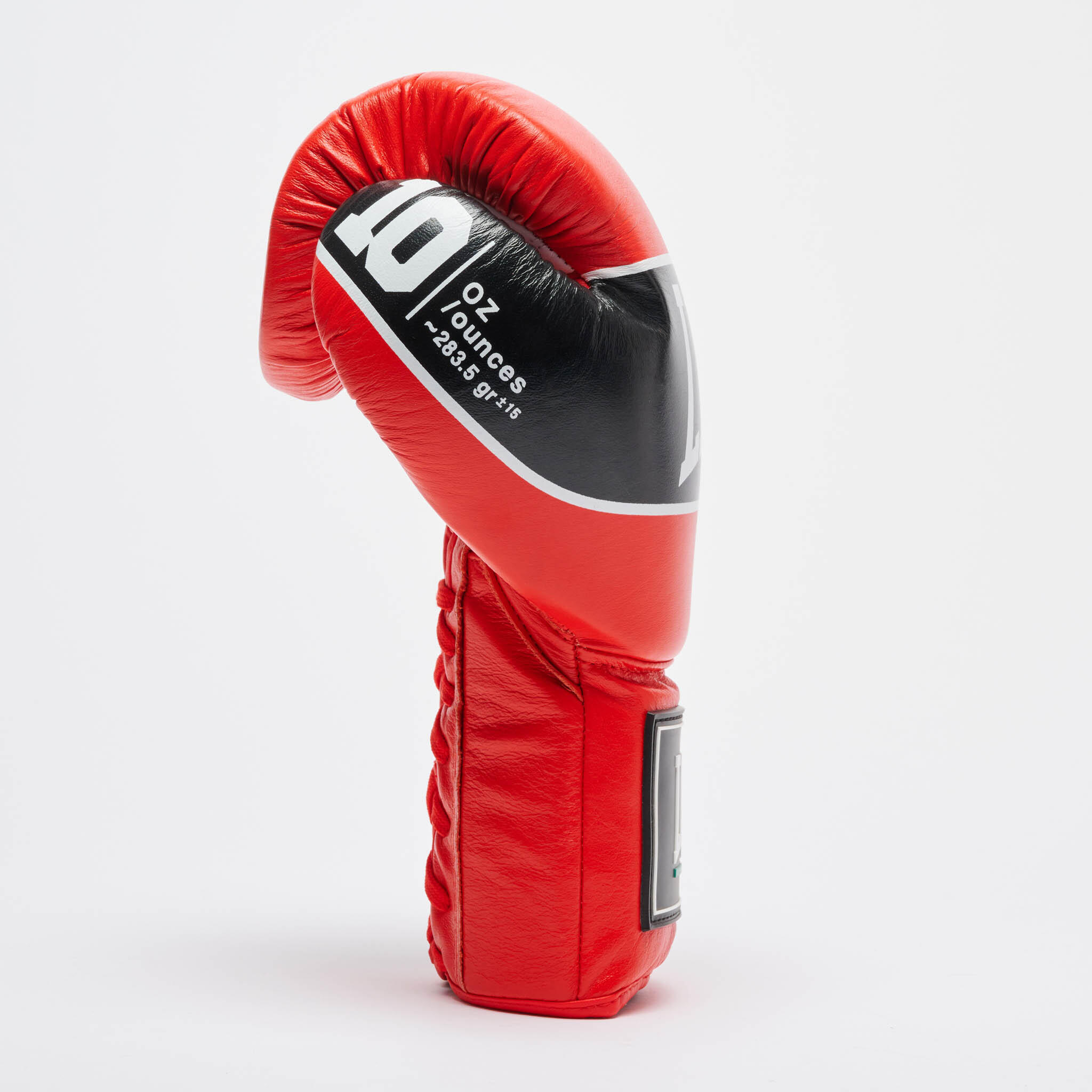 Leone1947 Guantes SHOCK PRO ROPES cordones rojo 8 oz 3/7