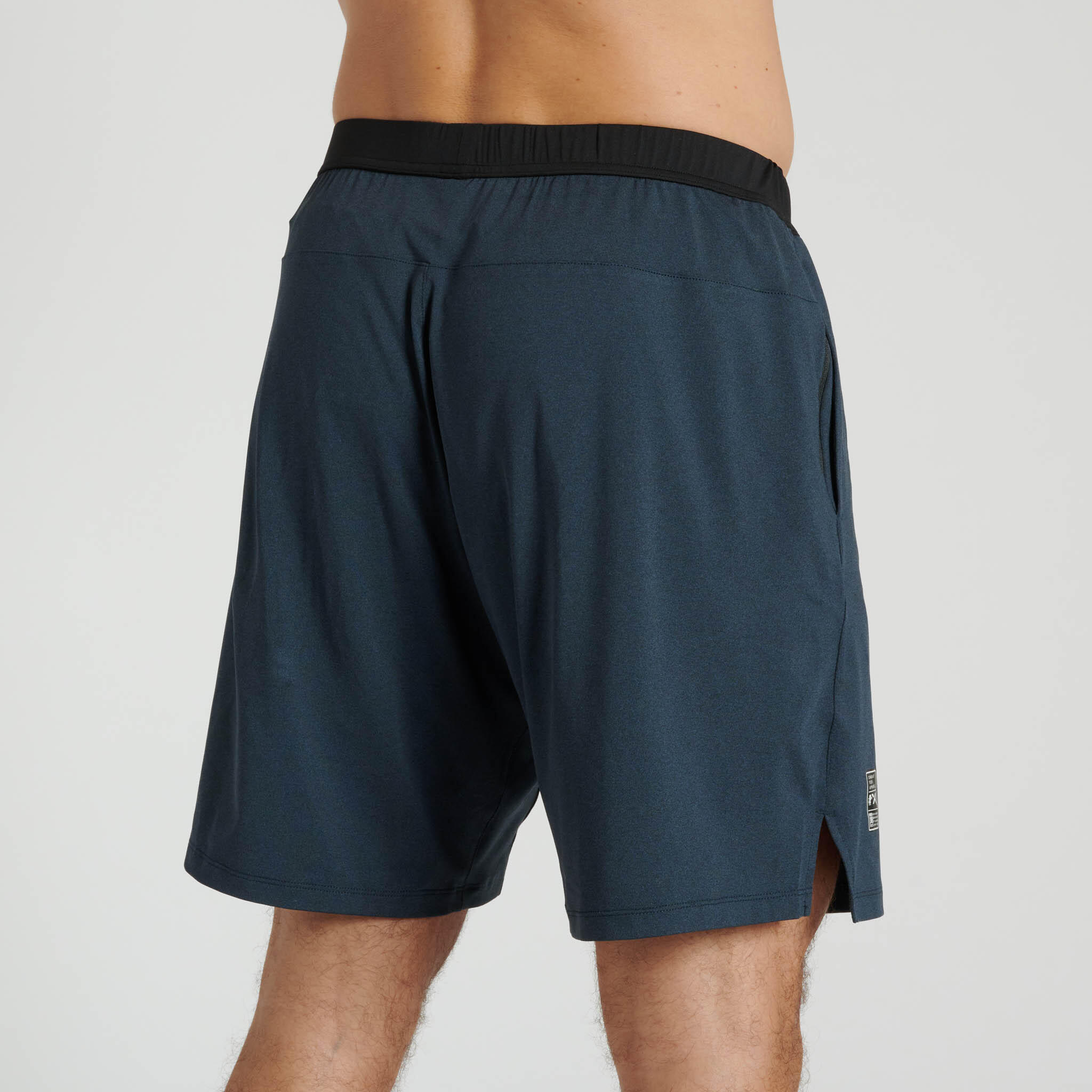 Leone1947 Pantalón corto MELANGE azul acero XL hombre 3/3