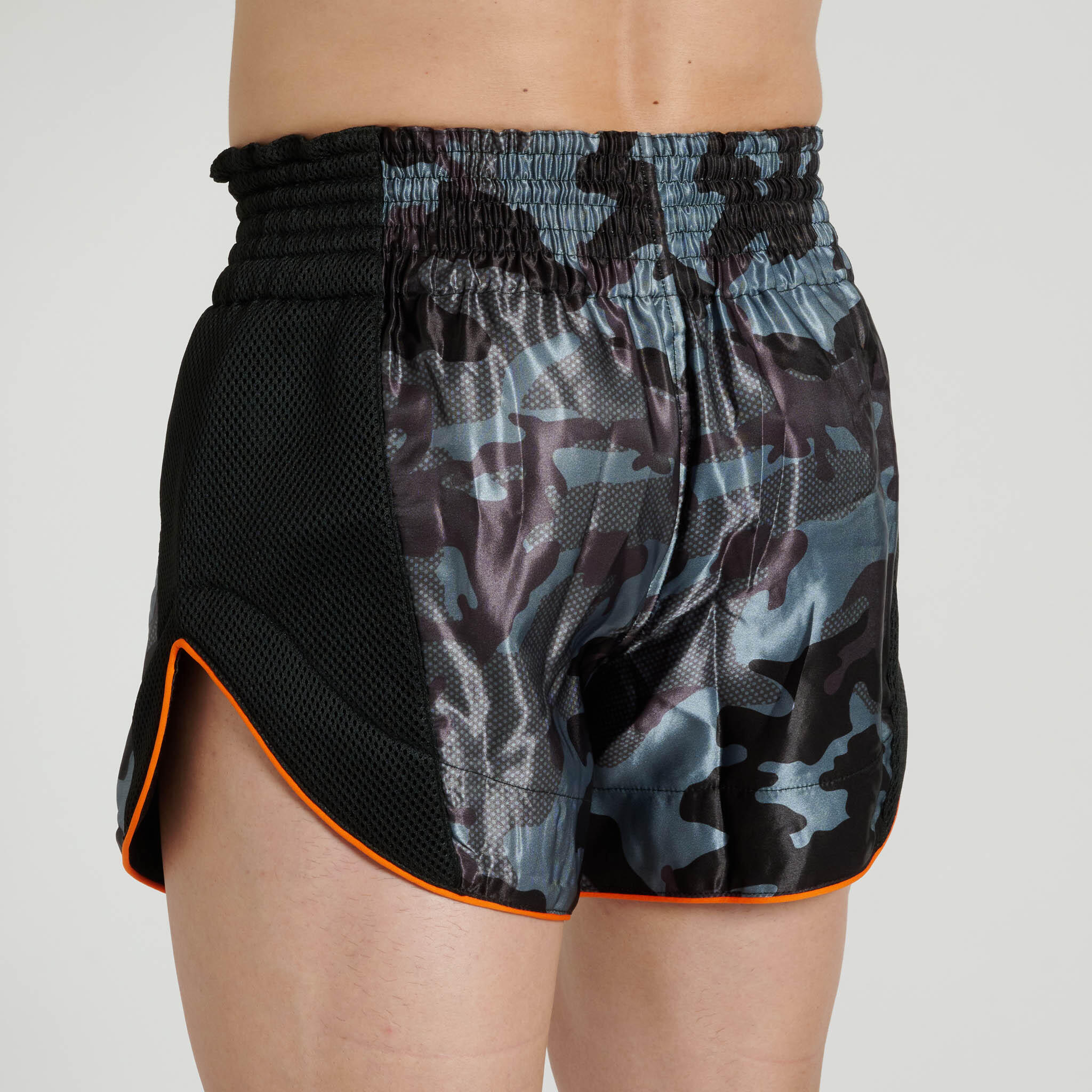 Leone1947 Pantalón Kick Thai CAMO FIGHT gris L 2/4