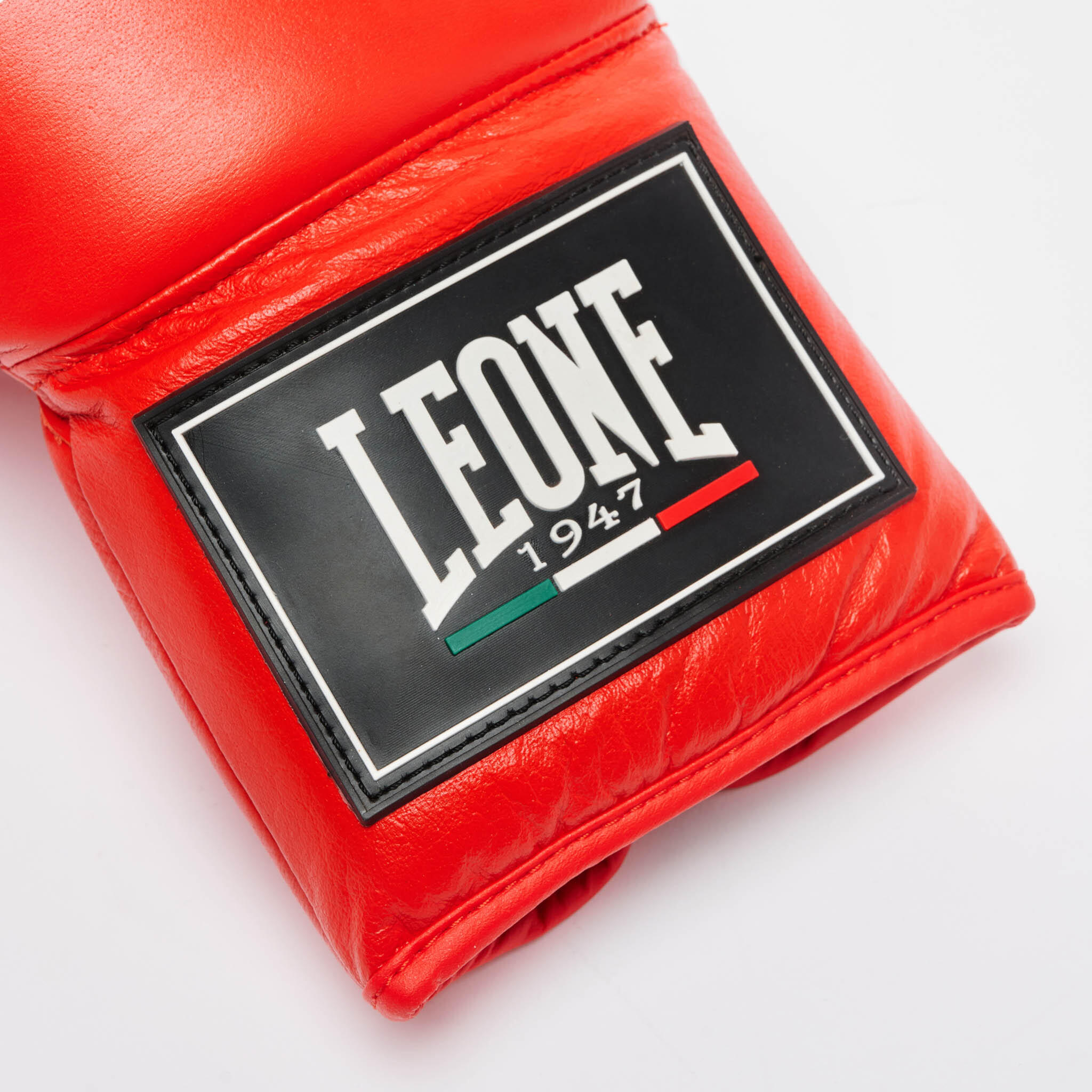 Leone1947 Guantes SHOCK PRO ROPES cordones rojo 8 oz 6/7