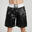 Short LEONE de Box Color Block Negru
