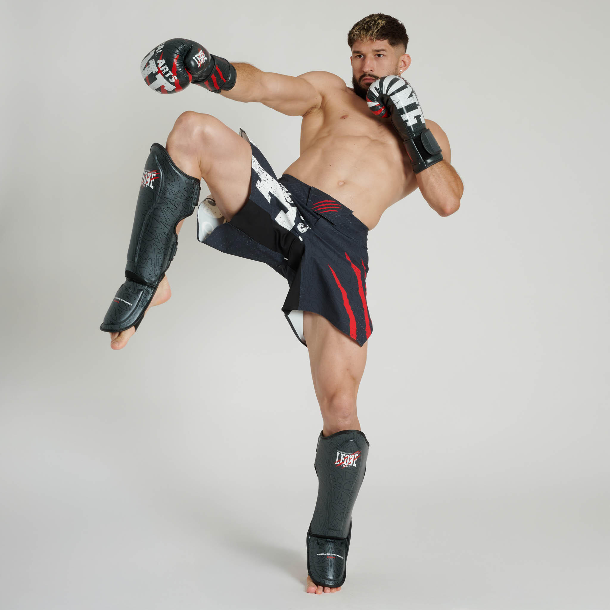 Leone1947 Pantalón MMA Primal Instinct Bold Negro M 5/5