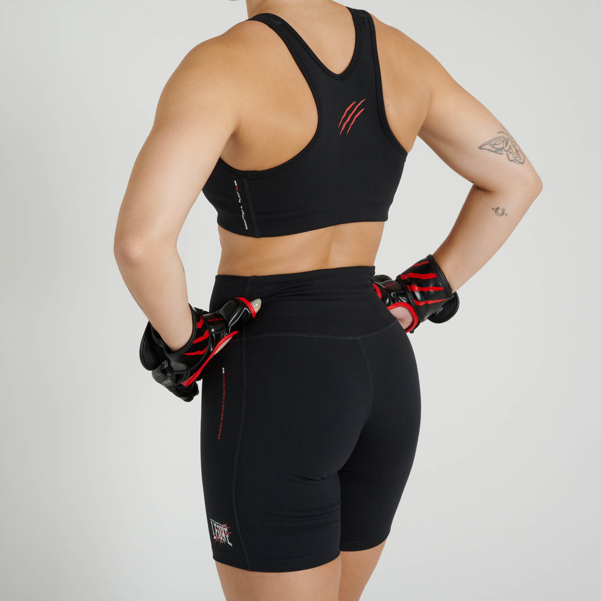 Short compresivo mujer Leone1947 PRIMAL INSTINCT ESSENTIAL negro S 5/5