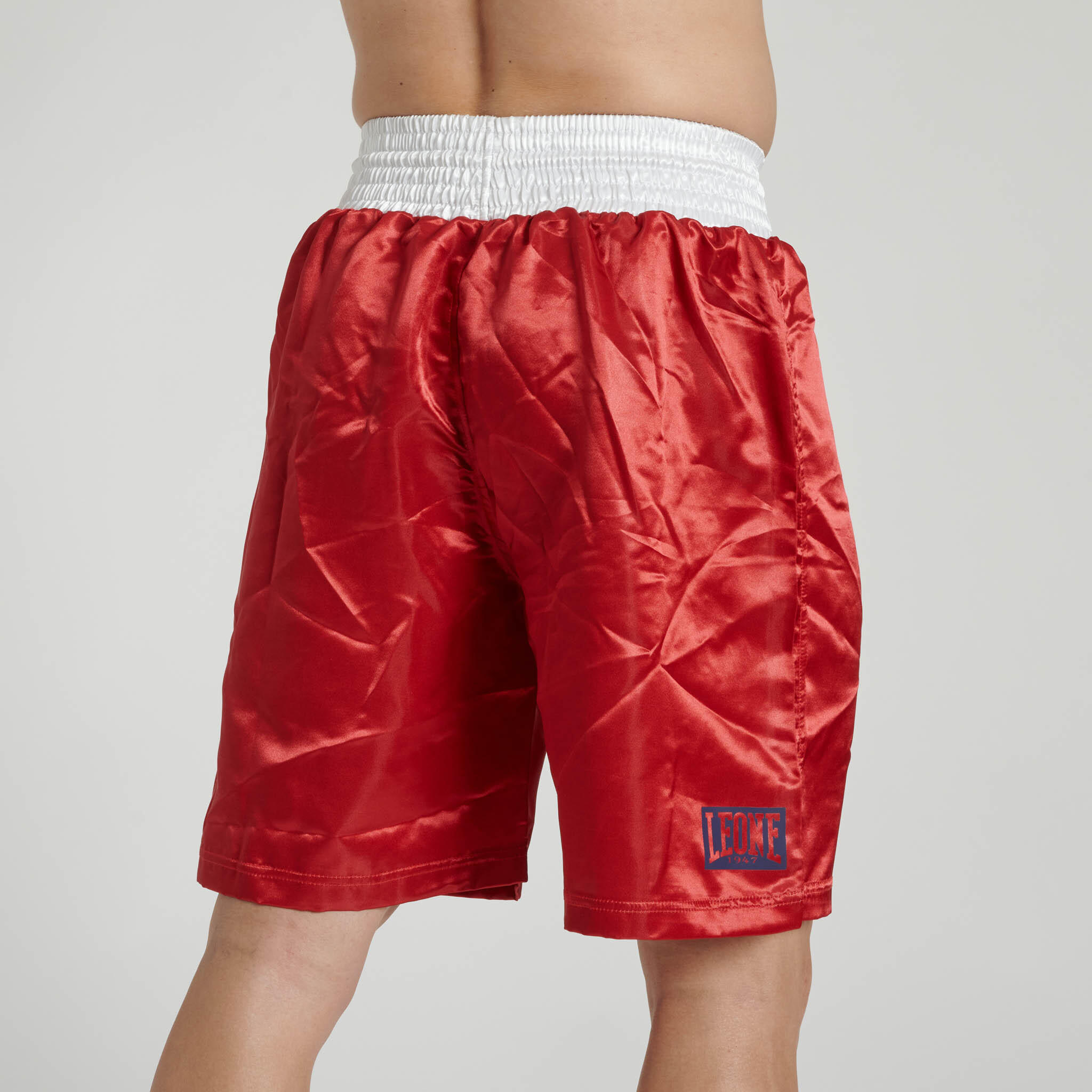 Leone1947 Calções de boxe Color Block vermelhos M 2/3
