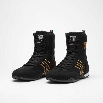 Leone1947 HERMES Botas de boxeo negras Talla 43