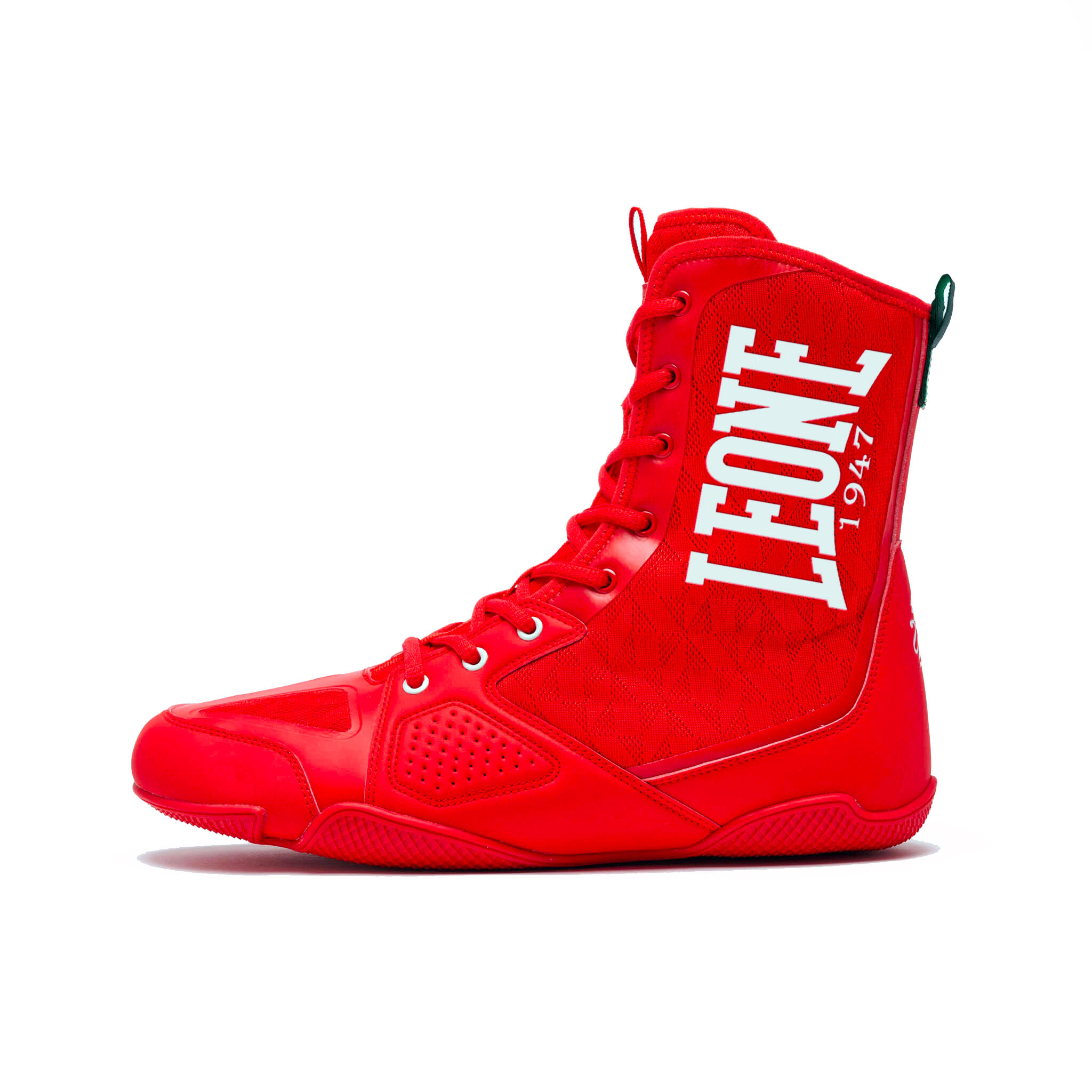 Leone1947 Bota de Boxe Professional Vermelha tamanho 40 2/5