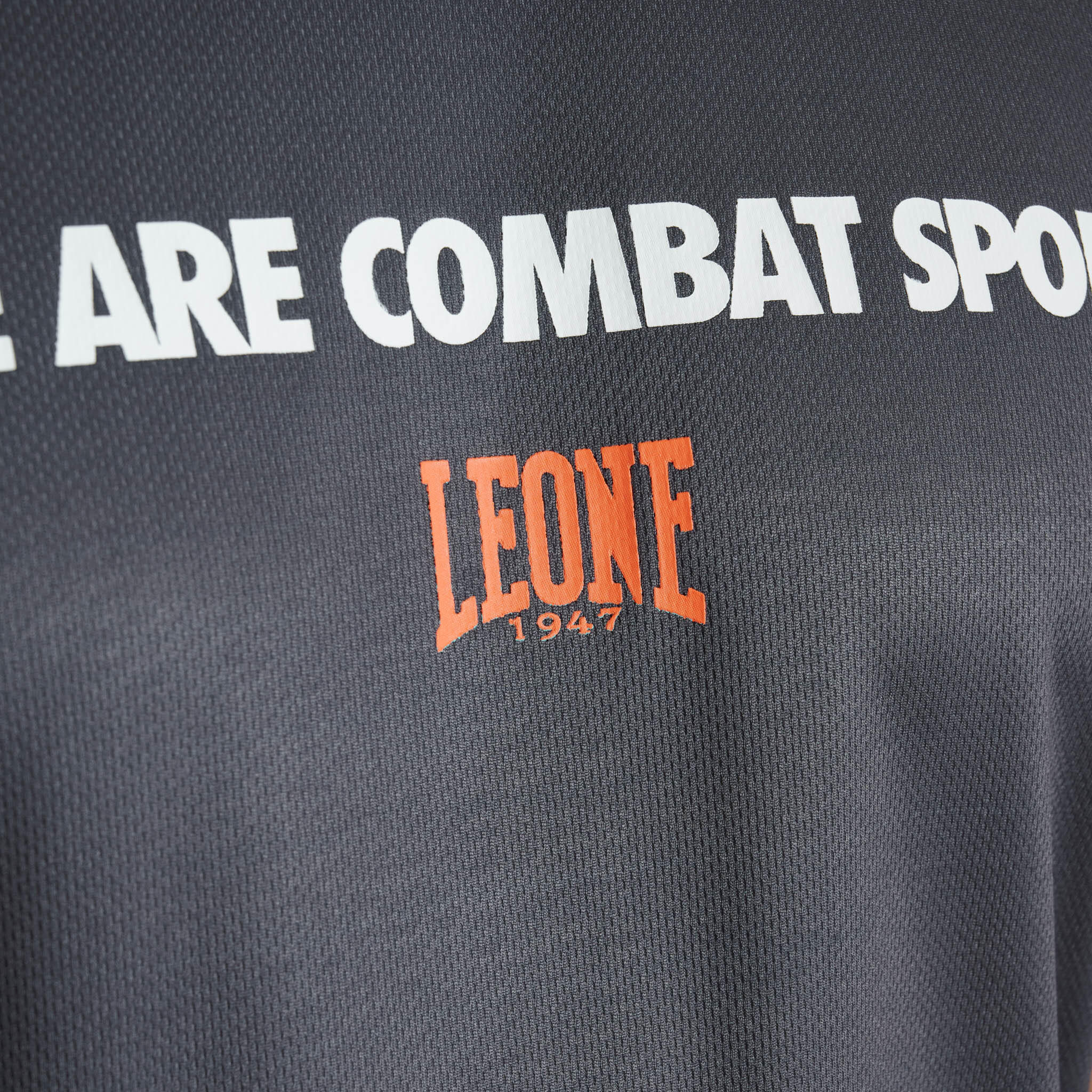 Leone1947 Camiseta LOGO WACS manga corta gris XL 3/3