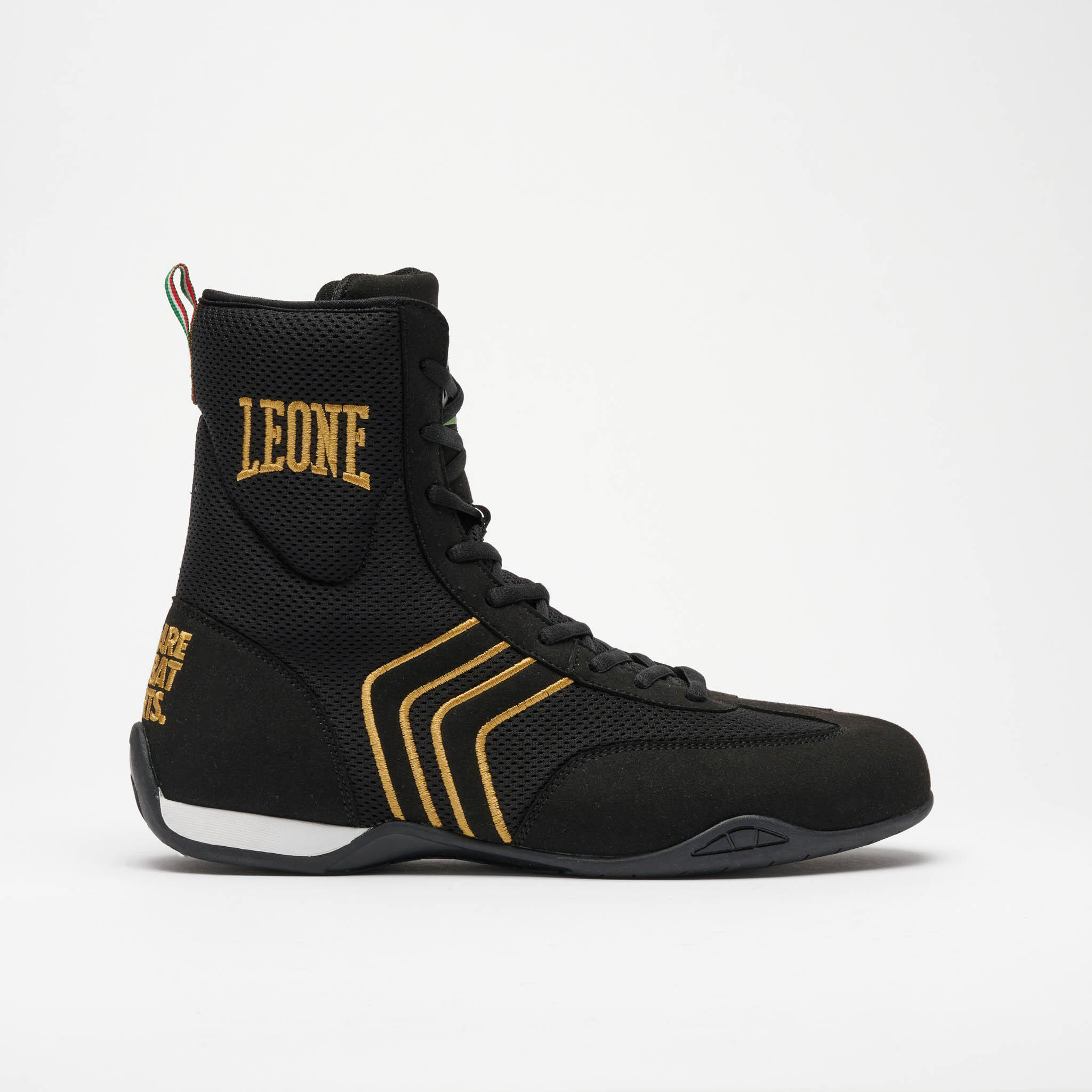 Leone1947 HERMES botas de boxeo negras talla 47 2/6