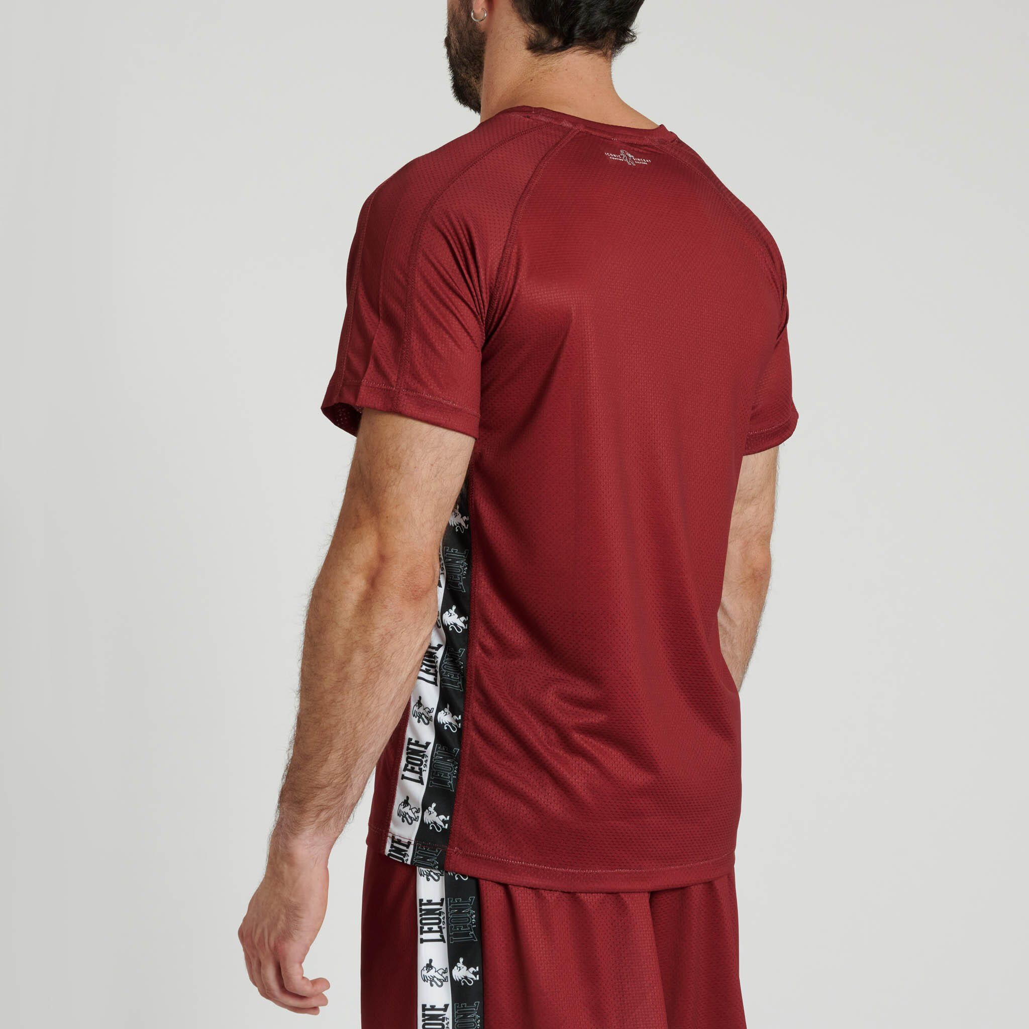 Leone1947 Camiseta ICONIC manga corta burdeos S 2/2