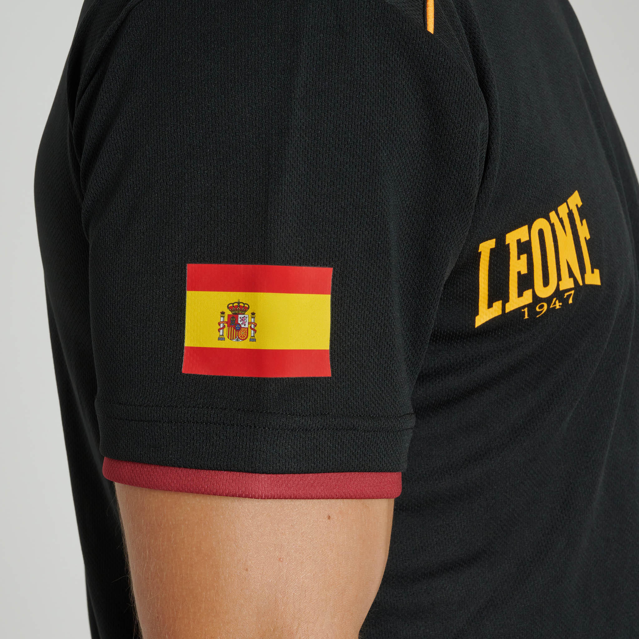Leone1947 T-shirt manga curta ESPANHA preta XL 3/3