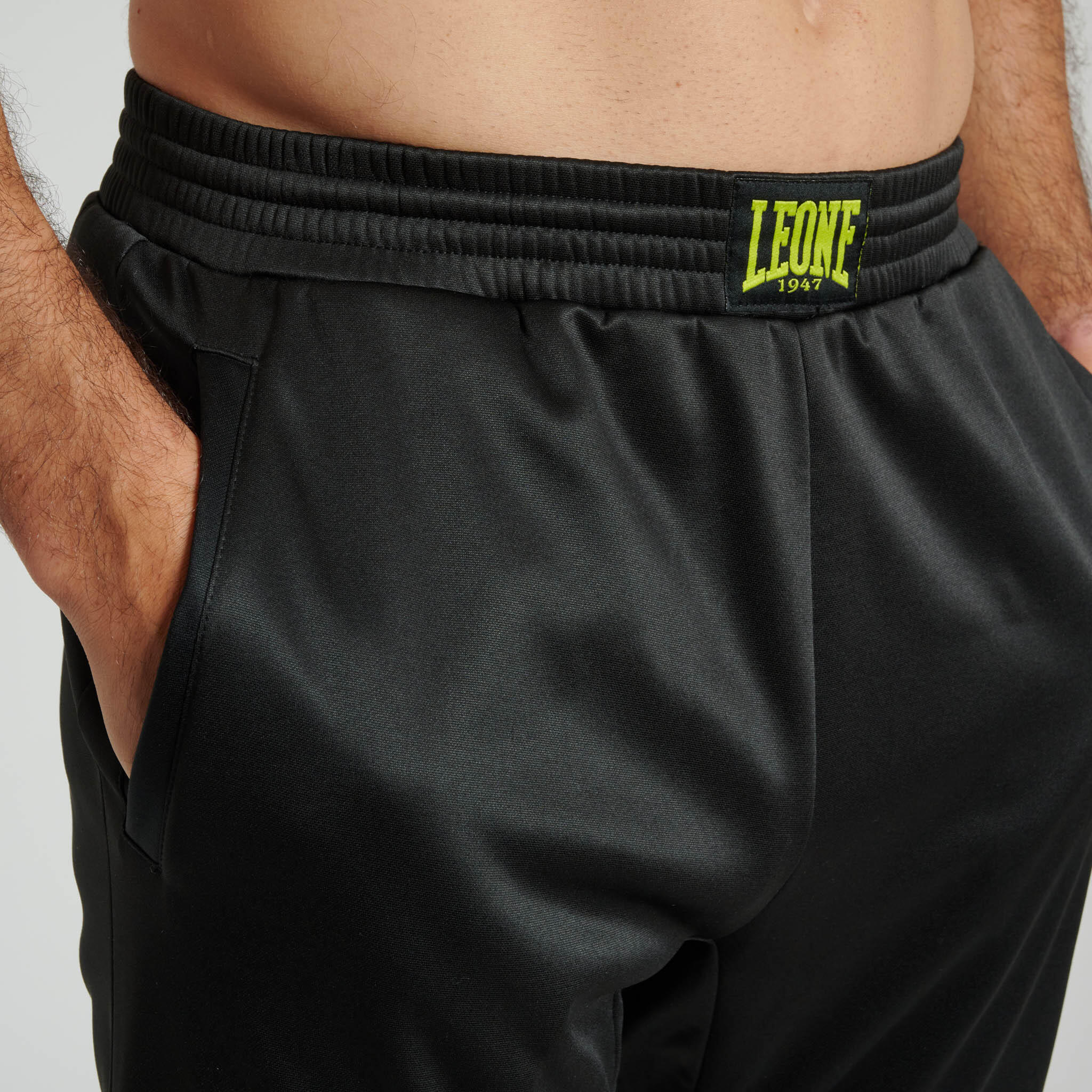 Pantalón largo LOGO WACS Leone1947 negro XL 4/4