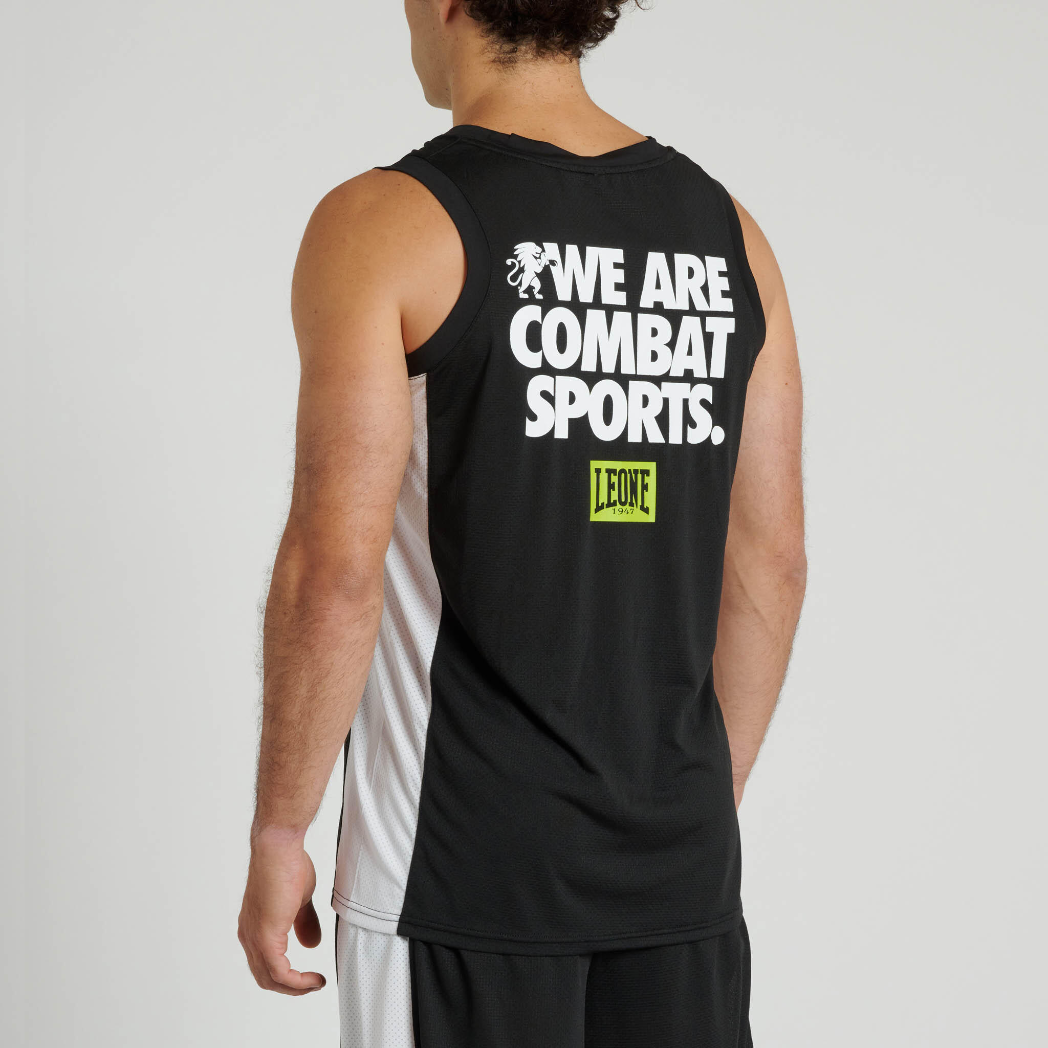 Camiseta tirantes LOGO WACS Leone1947 negro L 2/3