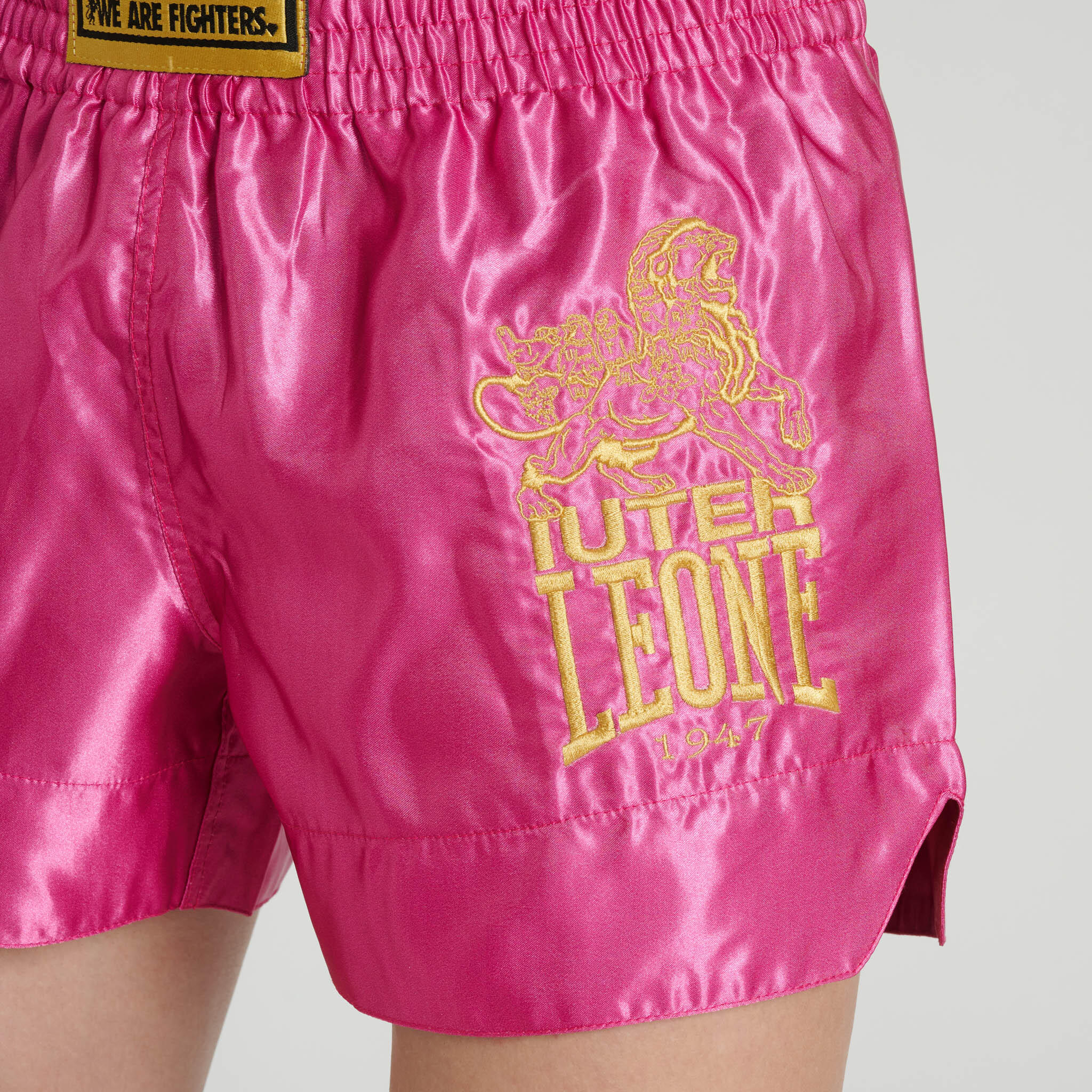 Pantalón Kick-Thai LEONE x IUTER satén fucsia M 3/7