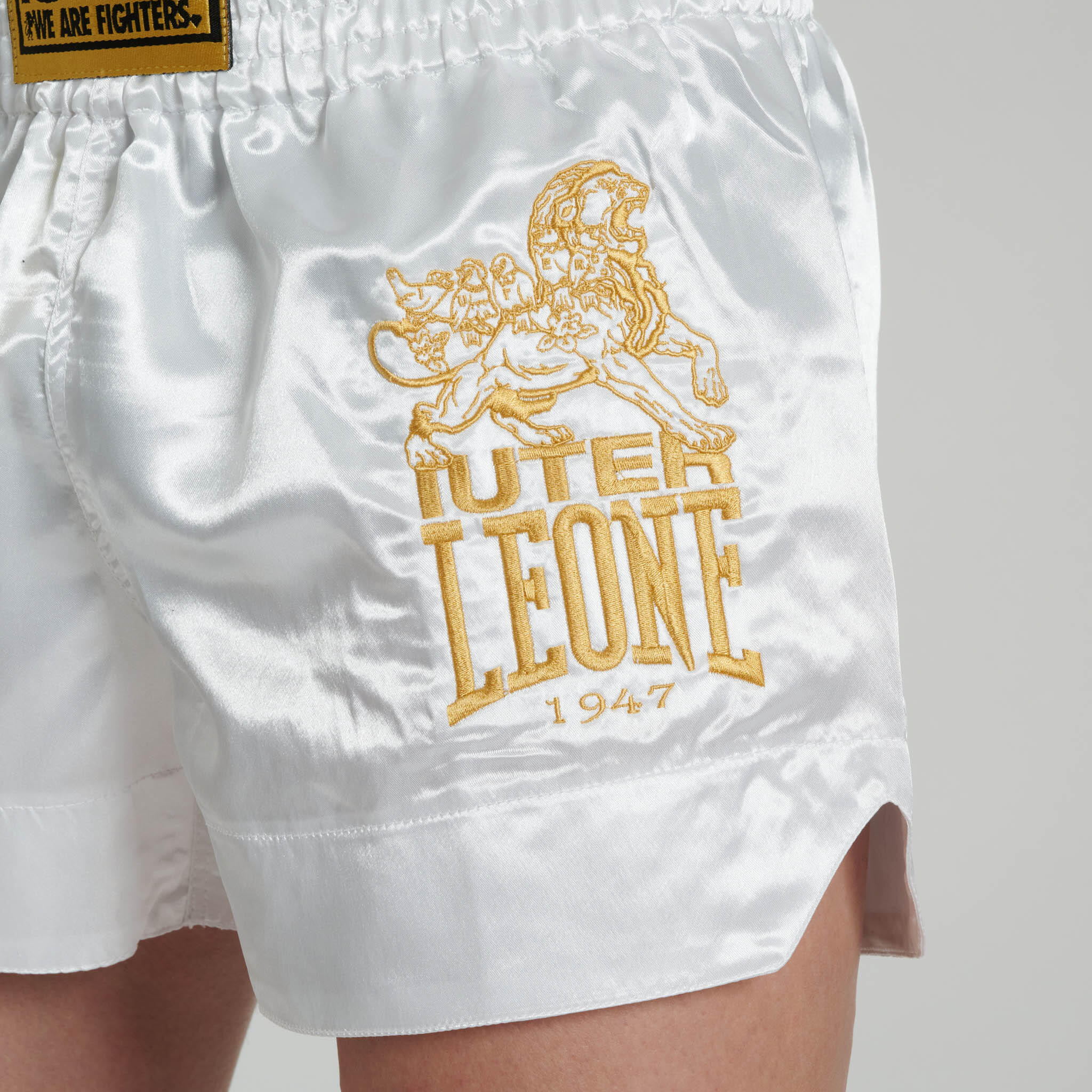 Pantalón Kick-Thai LEONE x IUTER blanco M 3/7