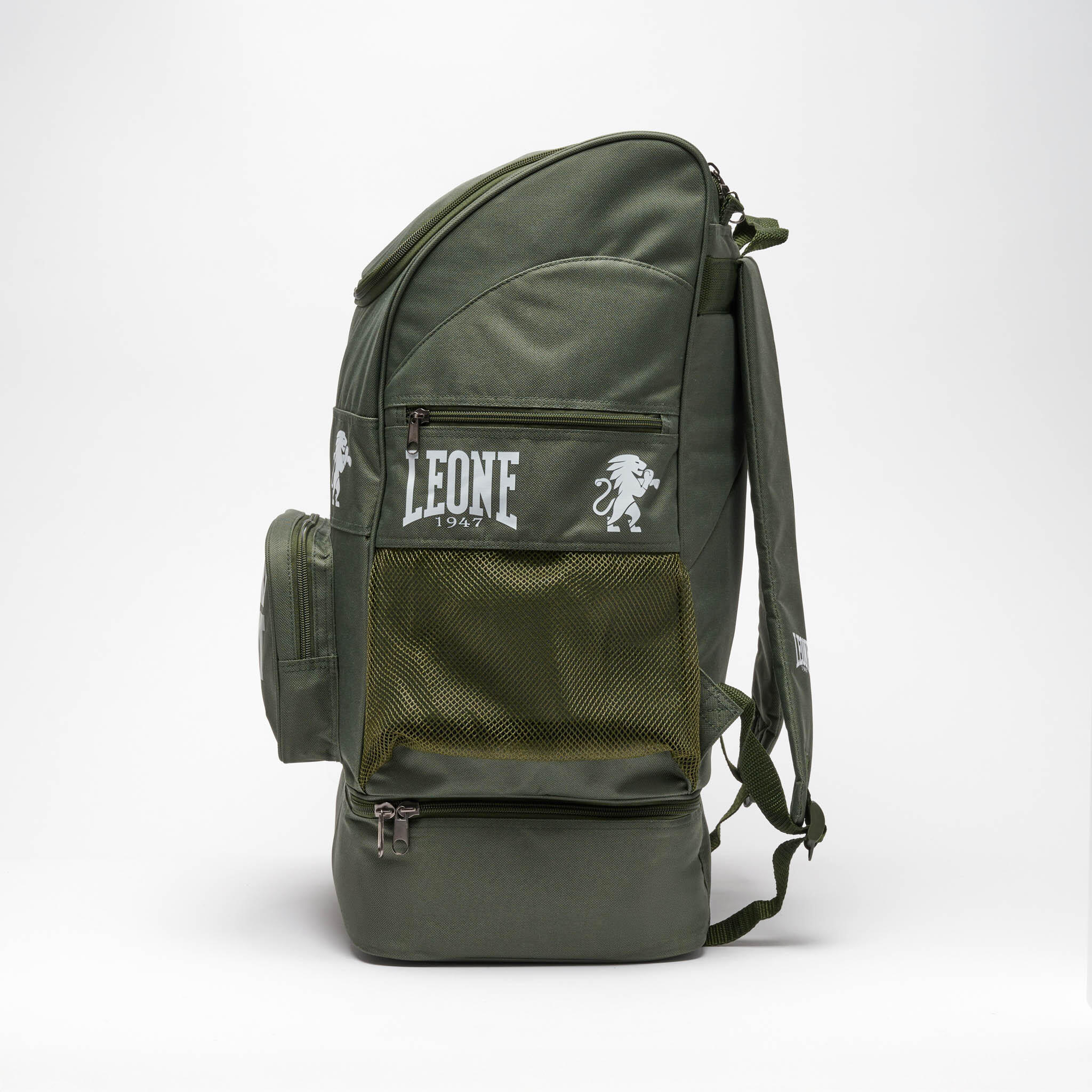 Mochila desportiva Leone1947 AMBASSADOR verde U 3/4