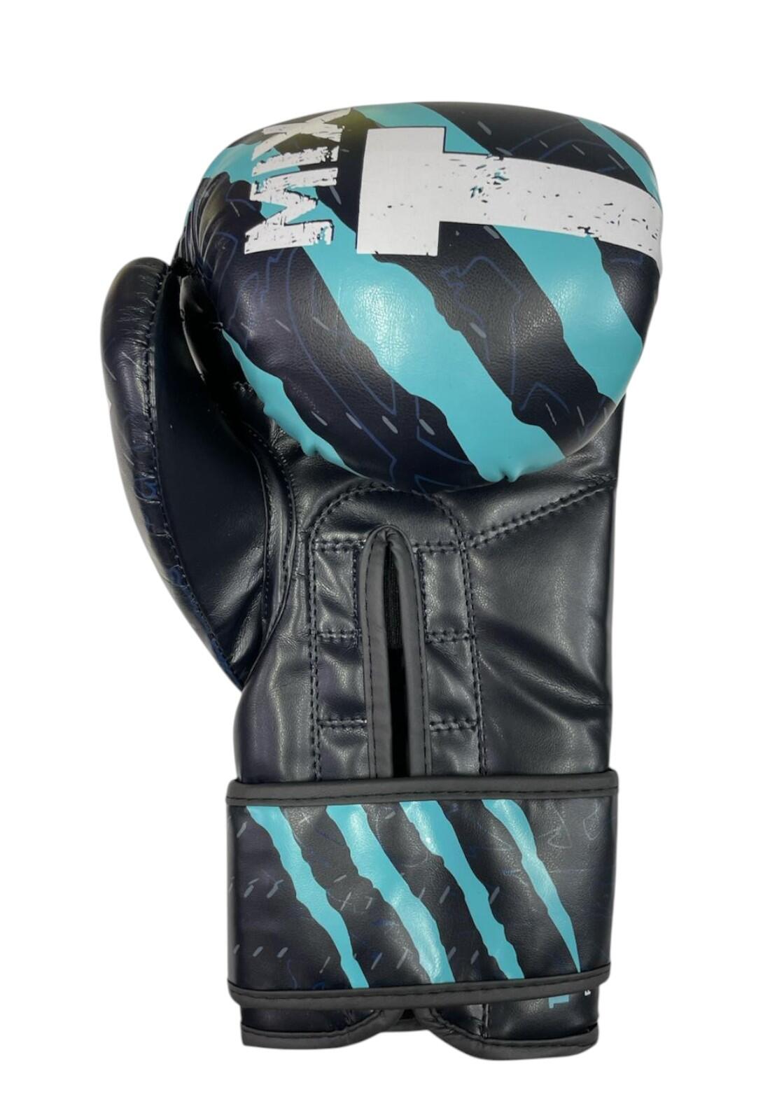 Guantes de boxeo Leone1947 PRIMAL INSTINCT azul 16oz 3/7