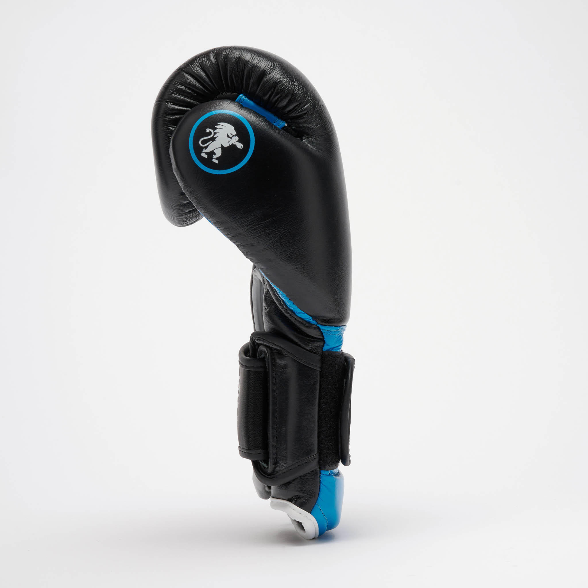 Guantes de boxeo Leone1947 PROFESSIONAL 2 azul 14 oz 3/4