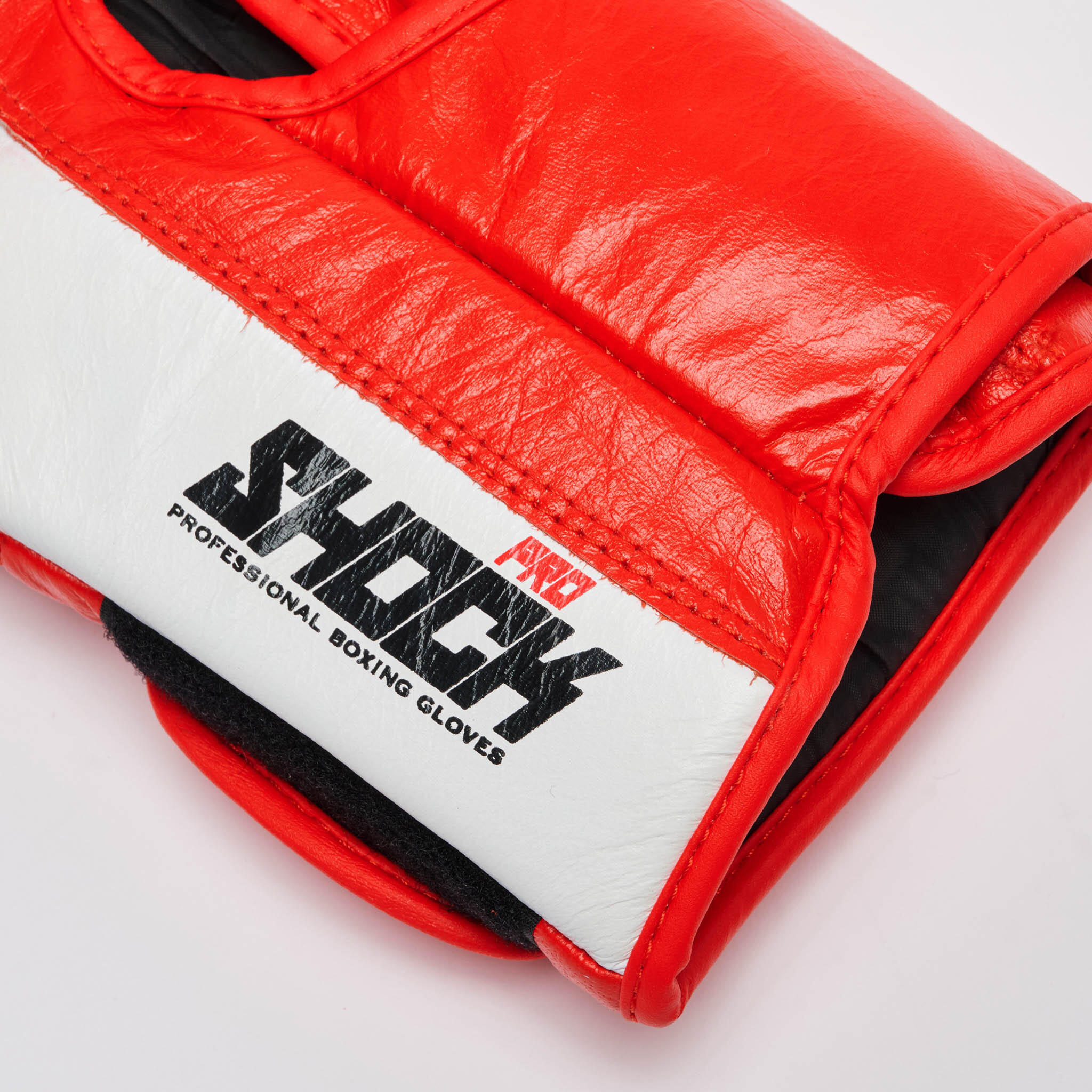 Guantes de boxeo Leone1947 SHOCK PRO rojos 12 oz 7/7