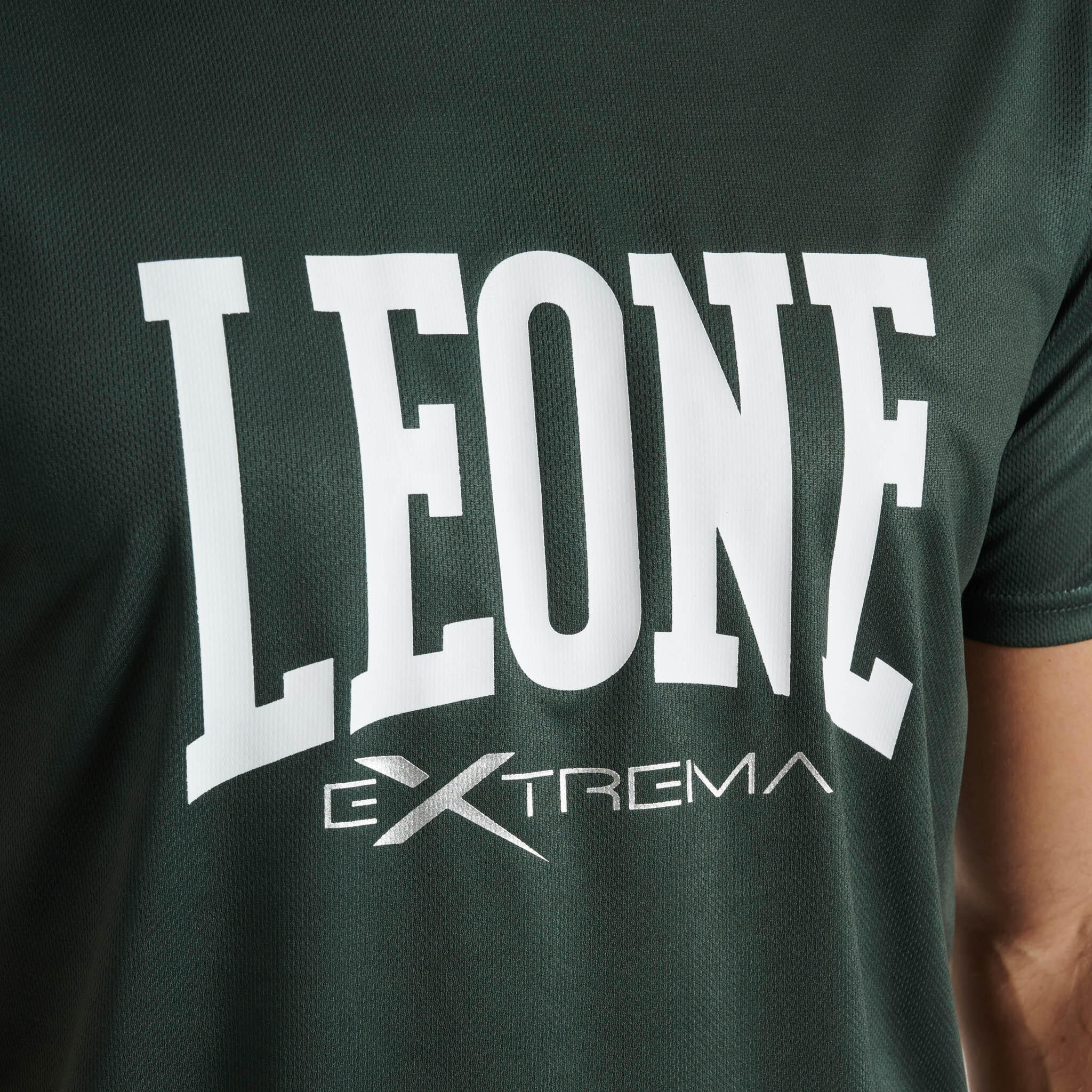 Leone1947 Camiseta manga corta LOGO verde army S 3/3