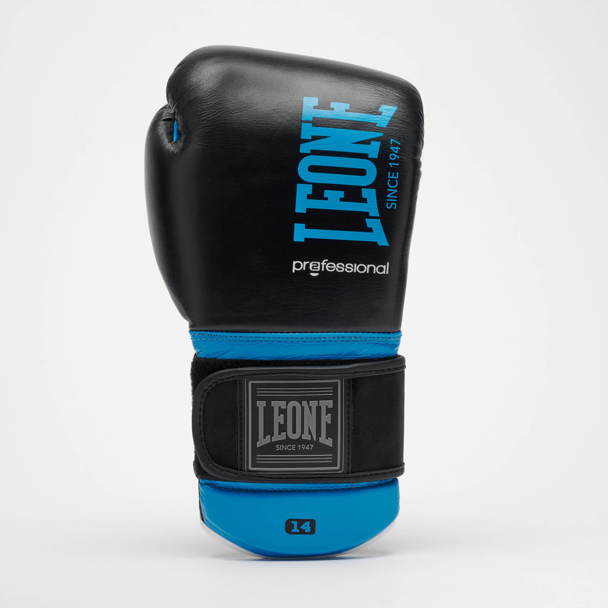 Guantes de boxeo Leone1947 PROFESSIONAL 2 azul 14 oz 2/4