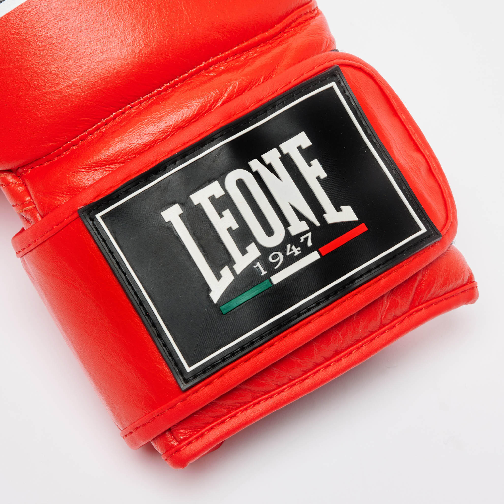 Guantes de boxeo Leone1947 SHOCK PRO rojos 12 oz 5/7