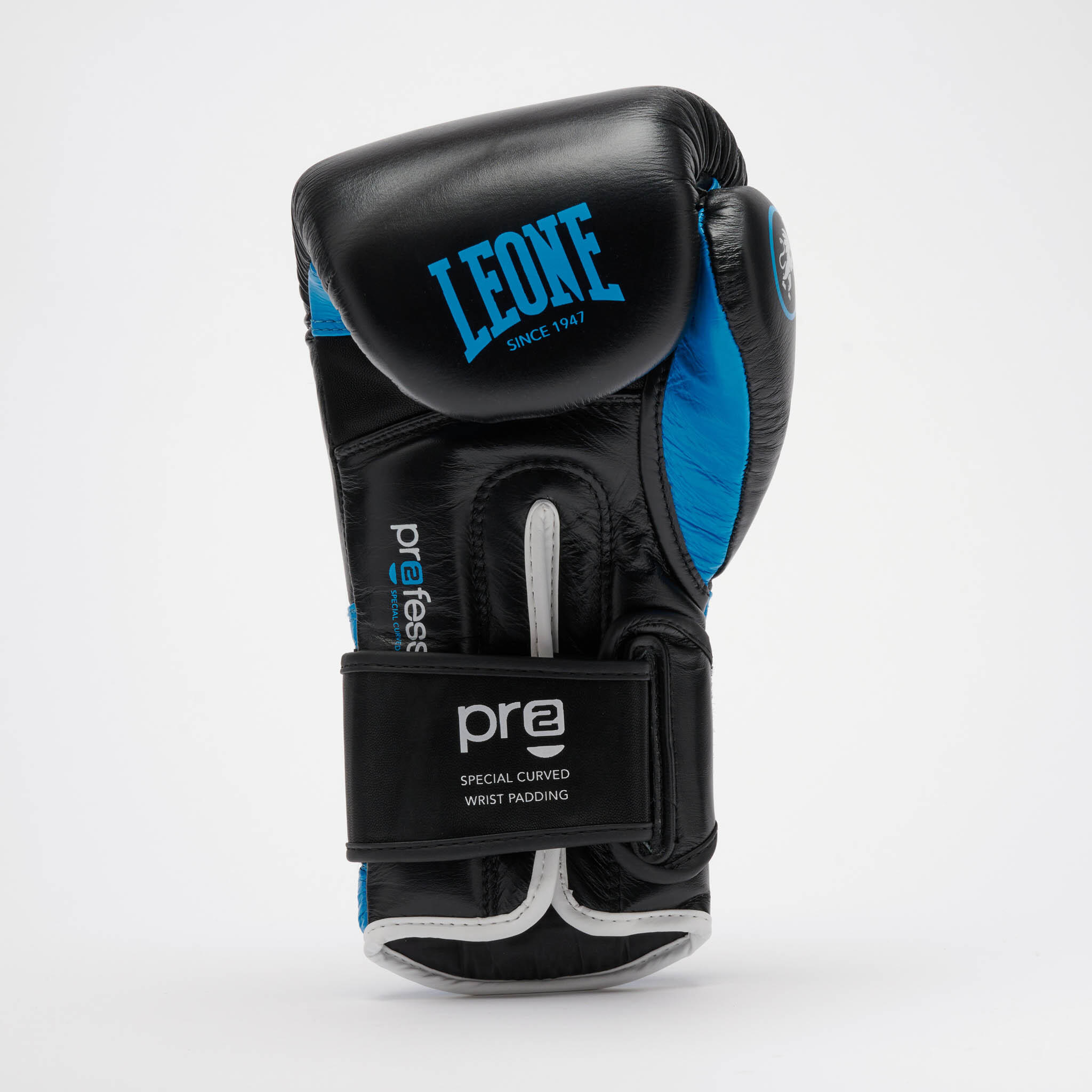 Guantes de boxeo Leone1947 PROFESSIONAL 2 azul 14 oz 4/4