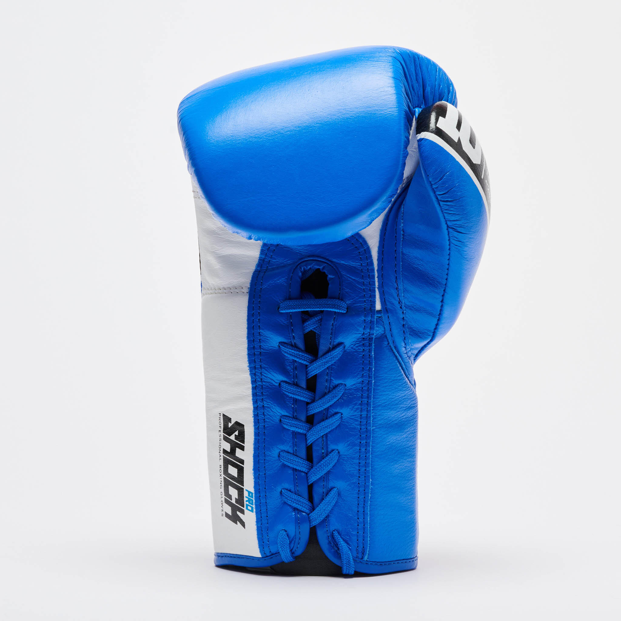 Guantes de Boxeo SHOCK PRO CUERDAS azul/10oz 4/7