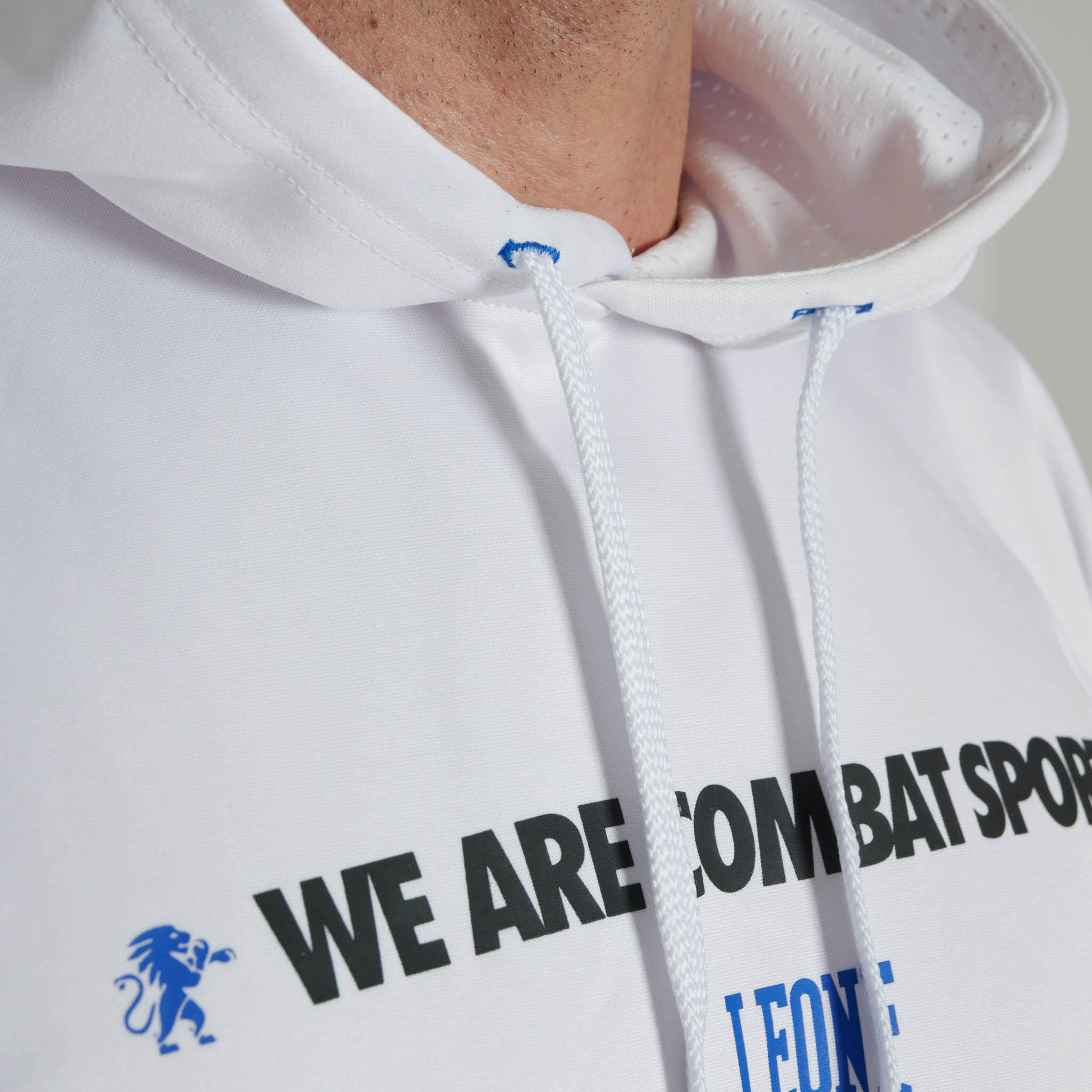 Leone1947 Sudadera con capucha LOGO WACS Blanco XL 3/3